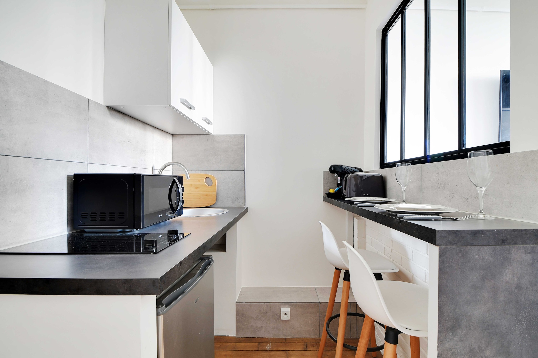 Authentic studio - 2P - Plaine-Monceau