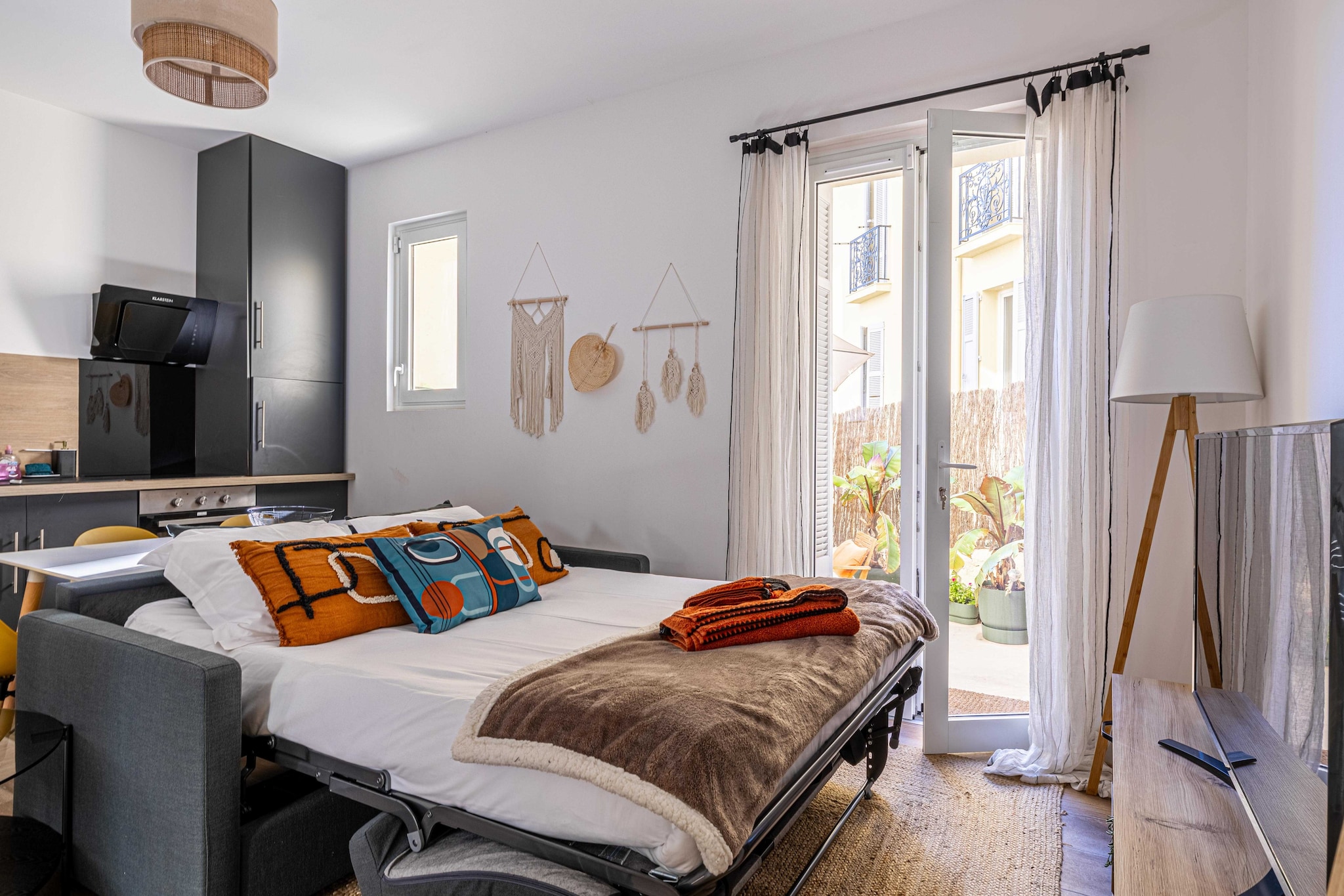 Superb 1BR/2p  in the heart of Cannes - Balcony