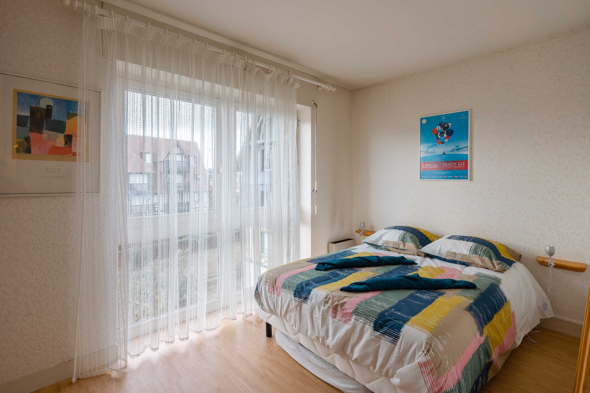 charm 2 Rooms with parking in  heart of Deauville