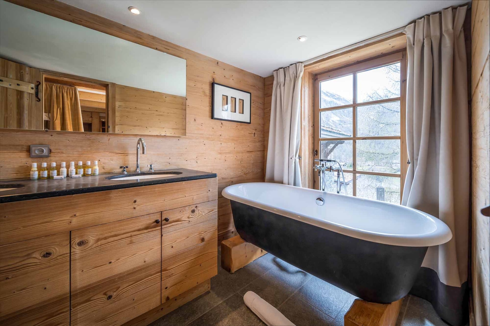 Chalet Davos-Badkamer