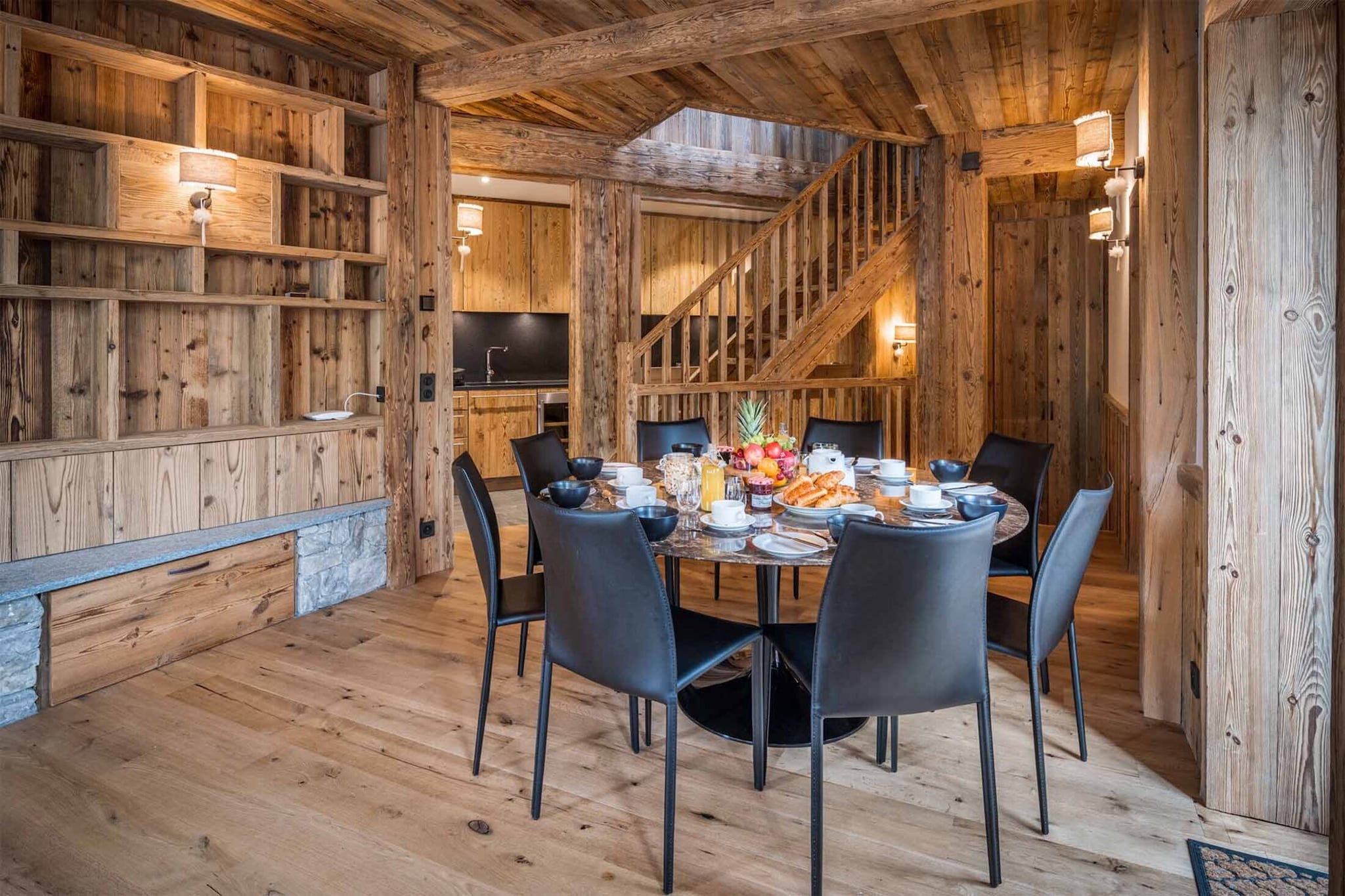 Chalet Inuit-Eetkamer