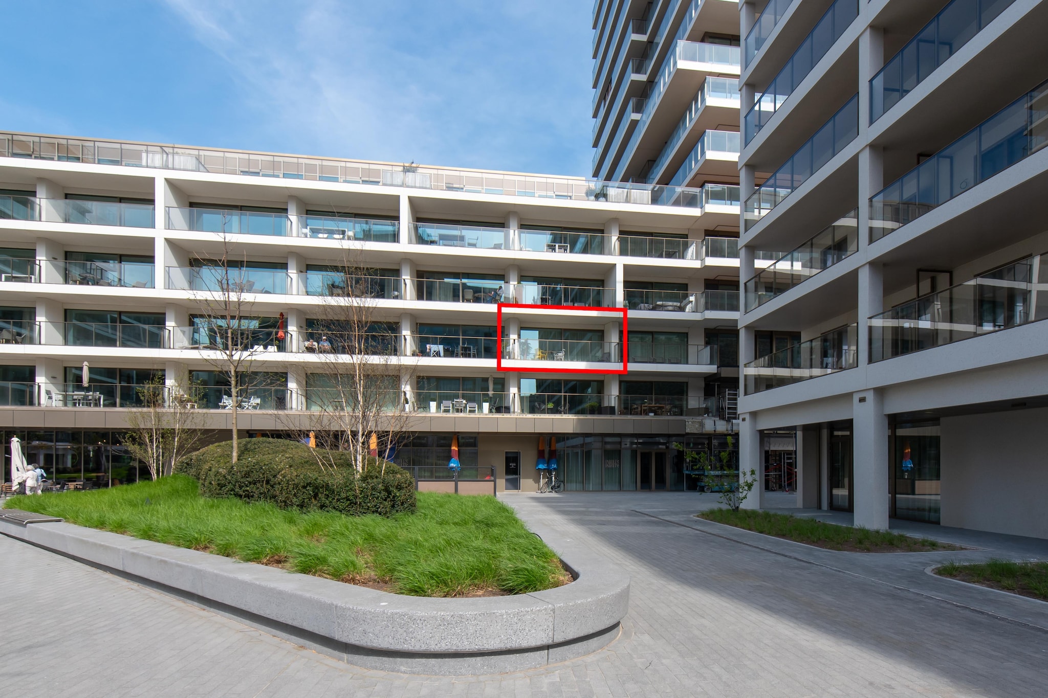 Sky Bridge-Buitenkant zomer