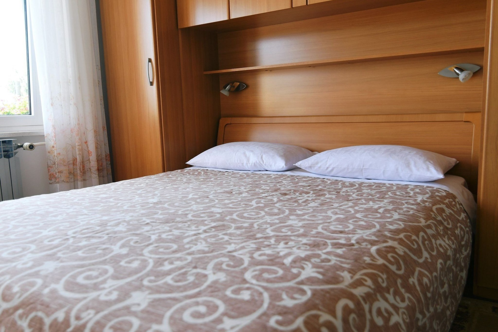 Scenic Retreat Rooms and Family Apartments - One Bedroom Apartment with Terrace-Bedroom