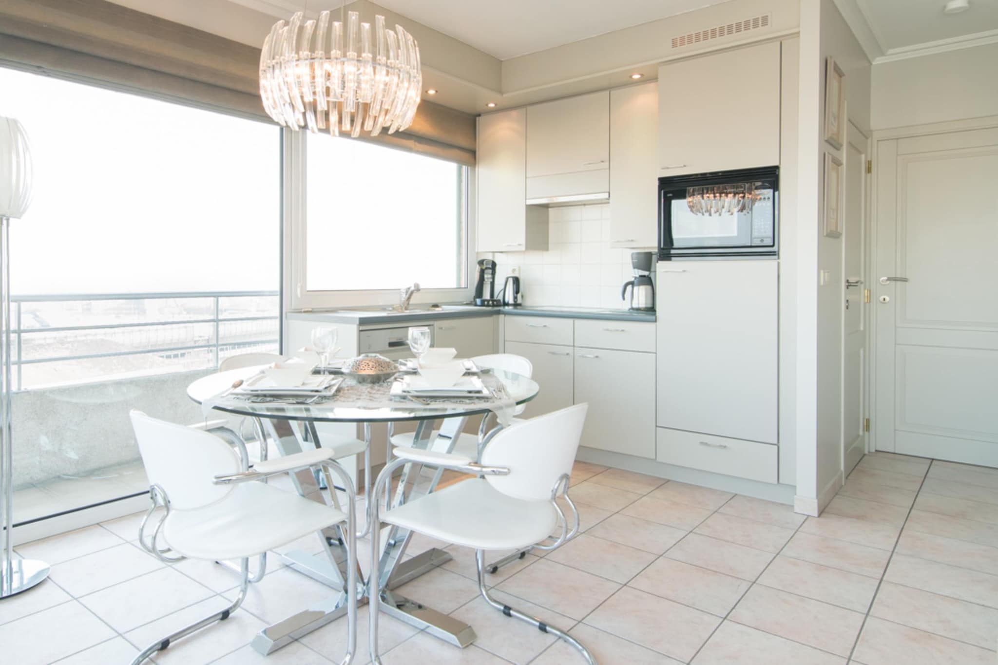 Apartment by Sea with Marina Views