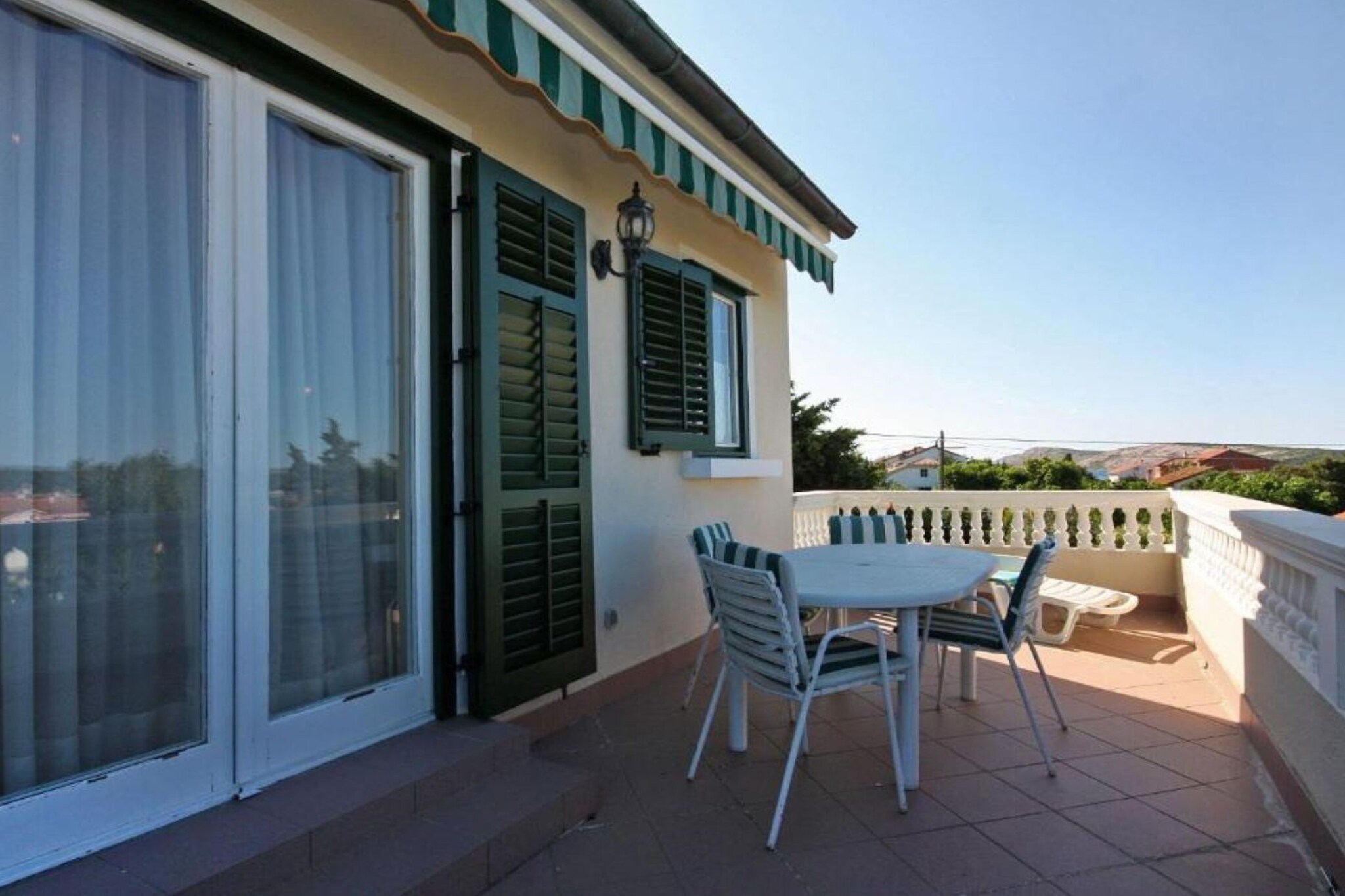 Beachside Serenity Apartments in Barbot - One Bedroom Apartment with Terrace and Sea View (Owner RED)-Outdoor