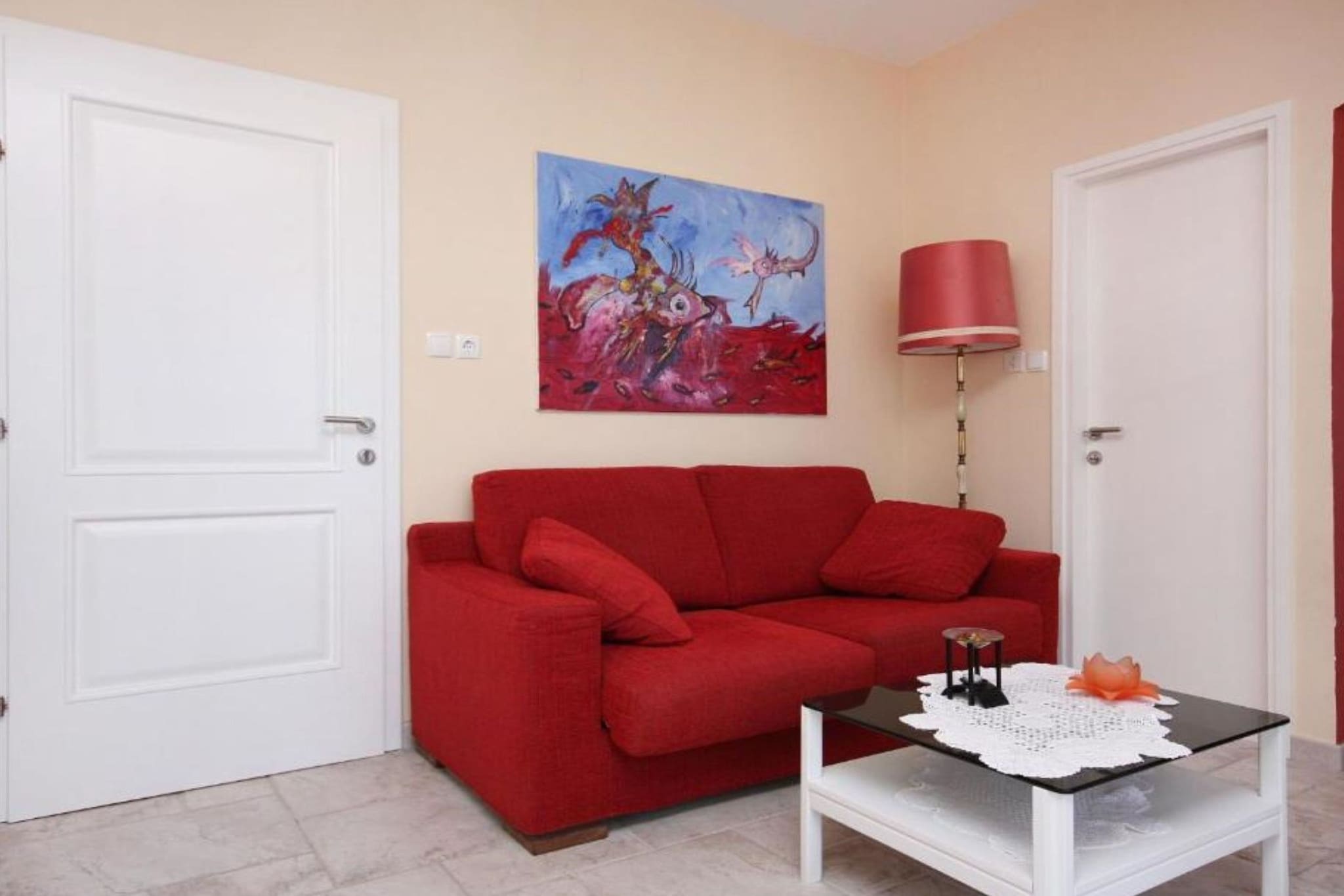 Beachside Serenity Apartments in Barbot - One Bedroom Apartment with Terrace and Sea View (Owner RED)