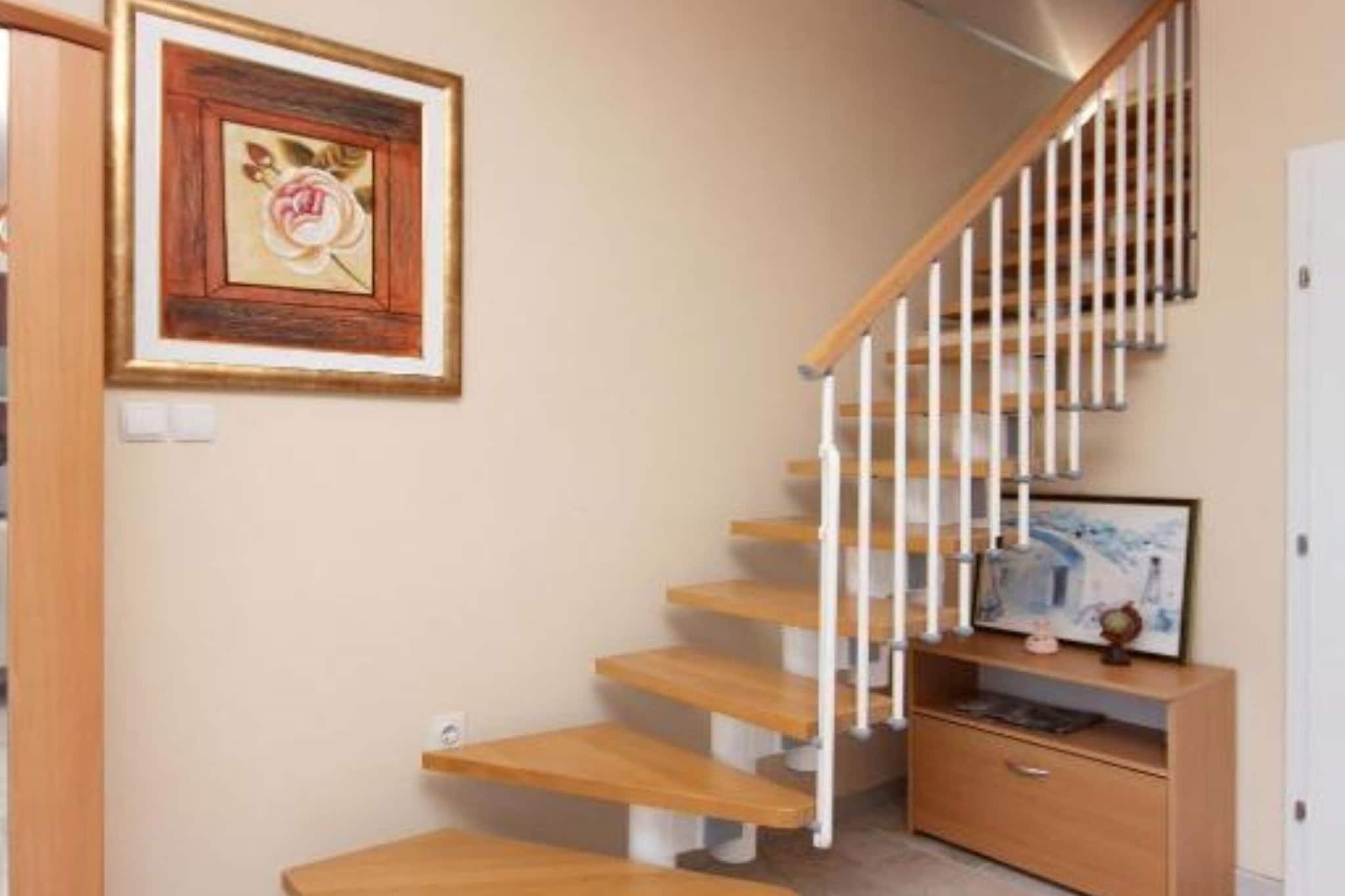Beachside Serenity Apartments in Barbot - One Bedroom Apartment with Terrace and Sea View (Owner RED)-Stairs