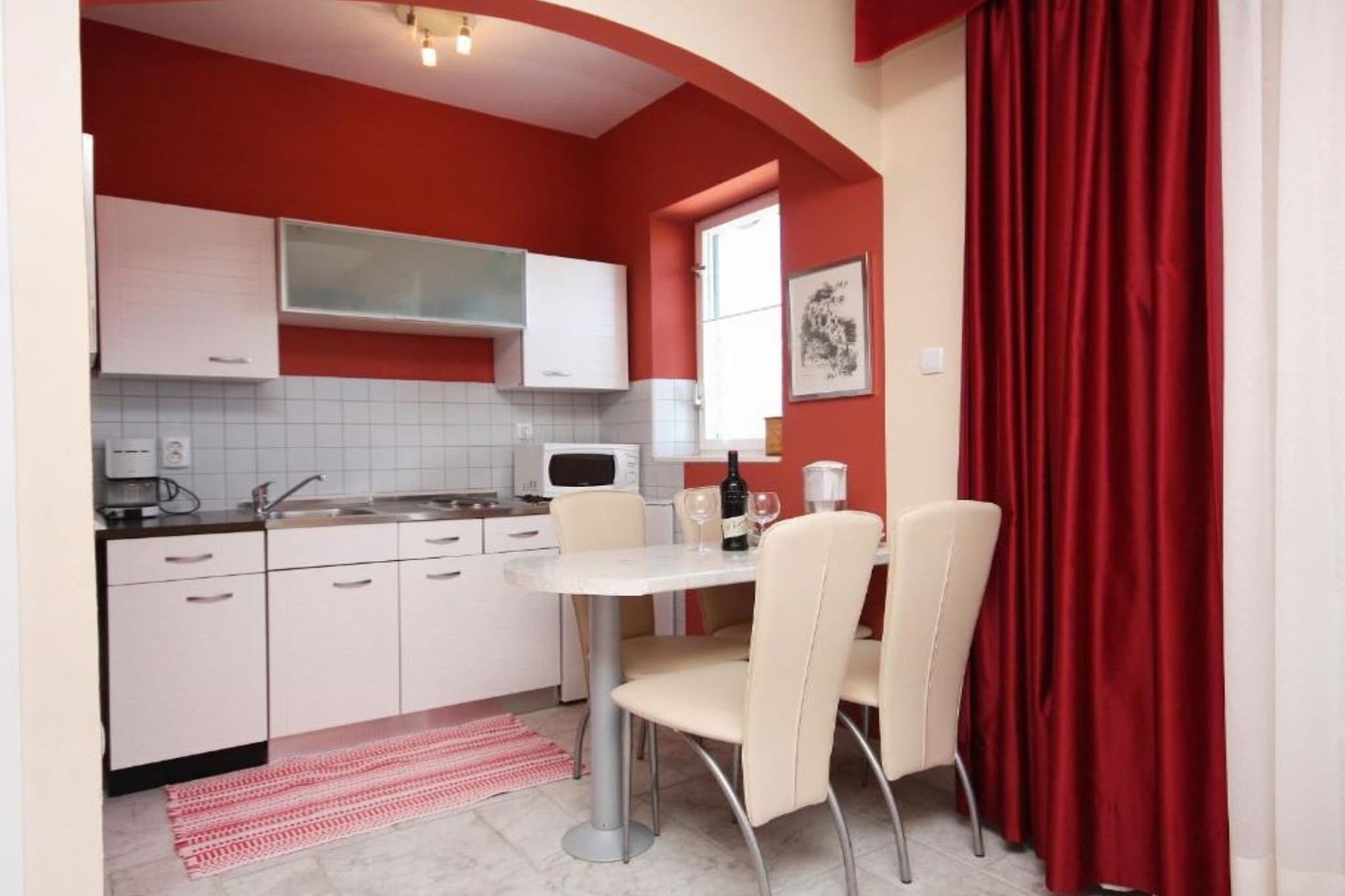Beachside Serenity Apartments in Barbot - One Bedroom Apartment with Terrace and Sea View (Owner RED)