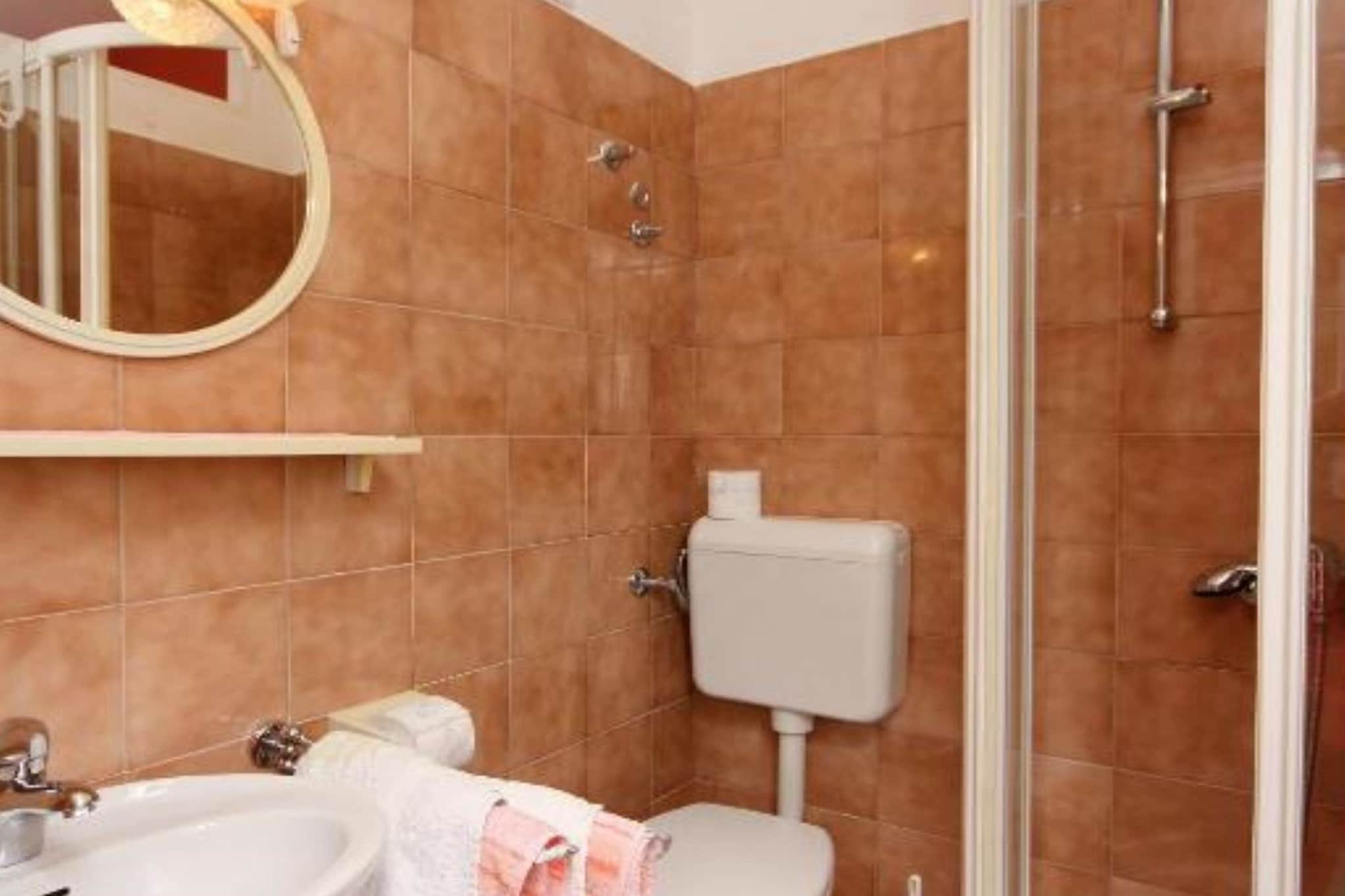 Beachside Serenity Apartments in Barbot - One Bedroom Apartment with Terrace and Sea View (Owner RED)-Bathroom