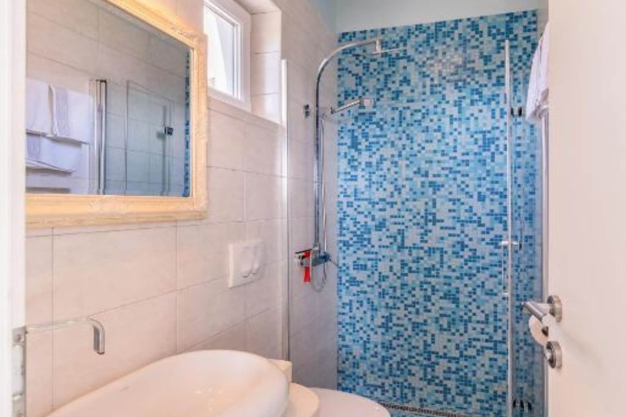 Beachside Serenity Apartments in Barbot - One Bedroom Apartment with Terrace (Owner BLUE)-Bathroom