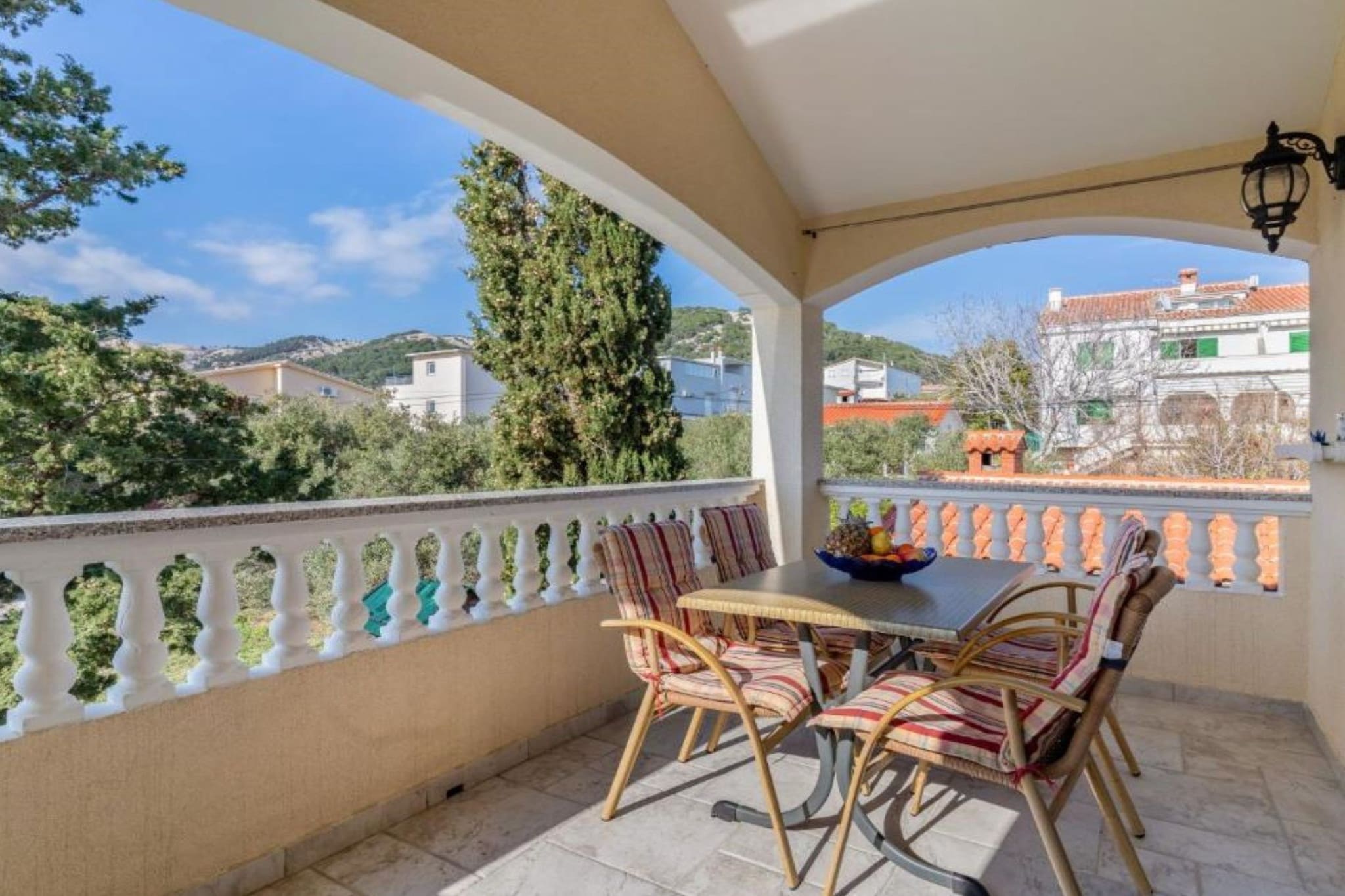 Beachside Serenity Apartments in Barbot - One Bedroom Apartment with Balcony (Owner YELLOW)-Terrace balcony