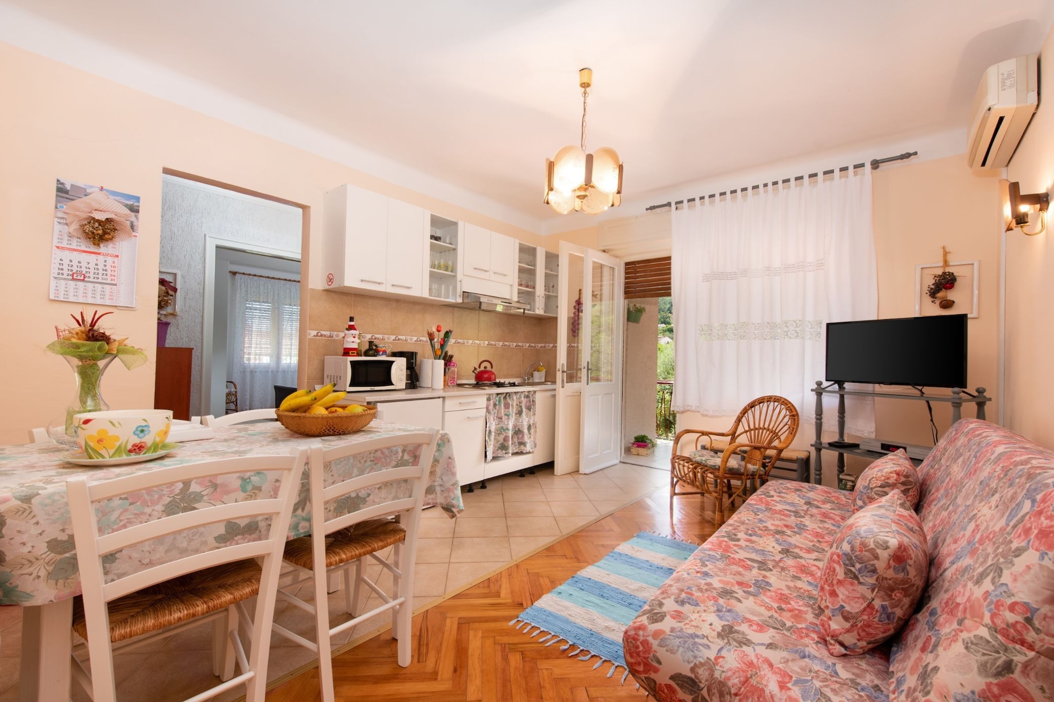 Elegant Lovran Apartment with Large Outdoor Area - One Bedroom Apartment with Sea View