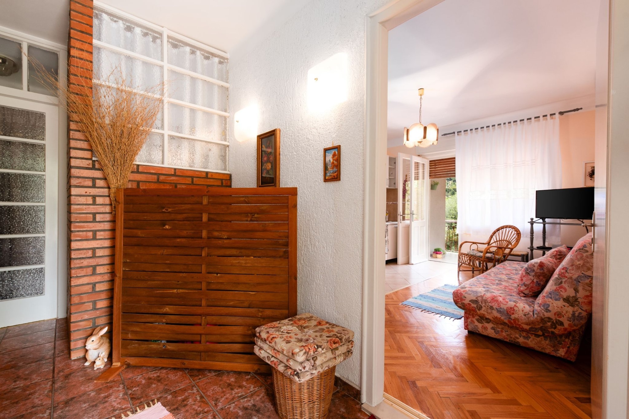 Elegant Lovran Apartment with Large Outdoor Area - One Bedroom Apartment with Sea View