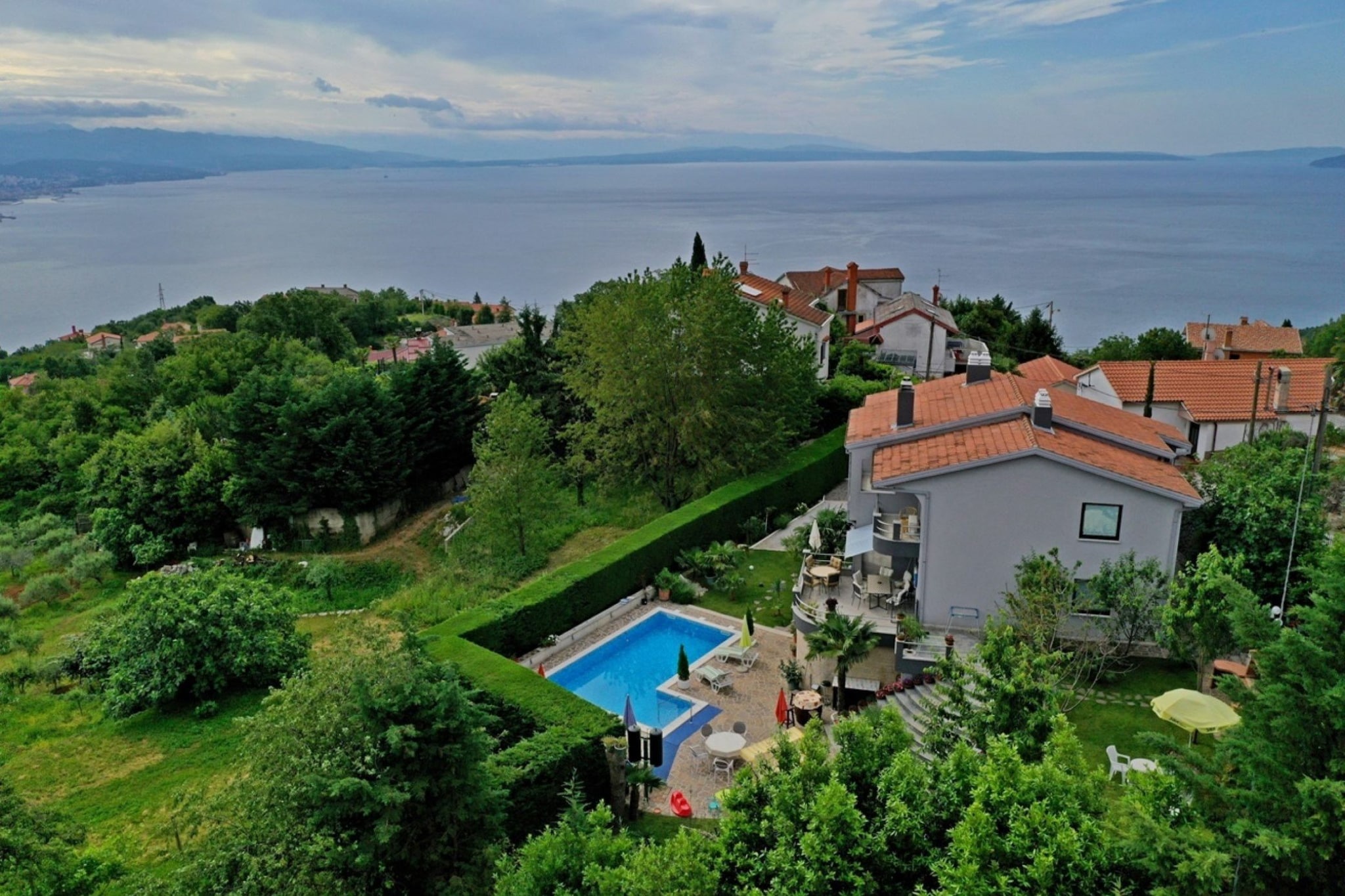 Tranquil Spacious Villa with Private Pool - Five Bedroom Villa with Balconies-Outdoor