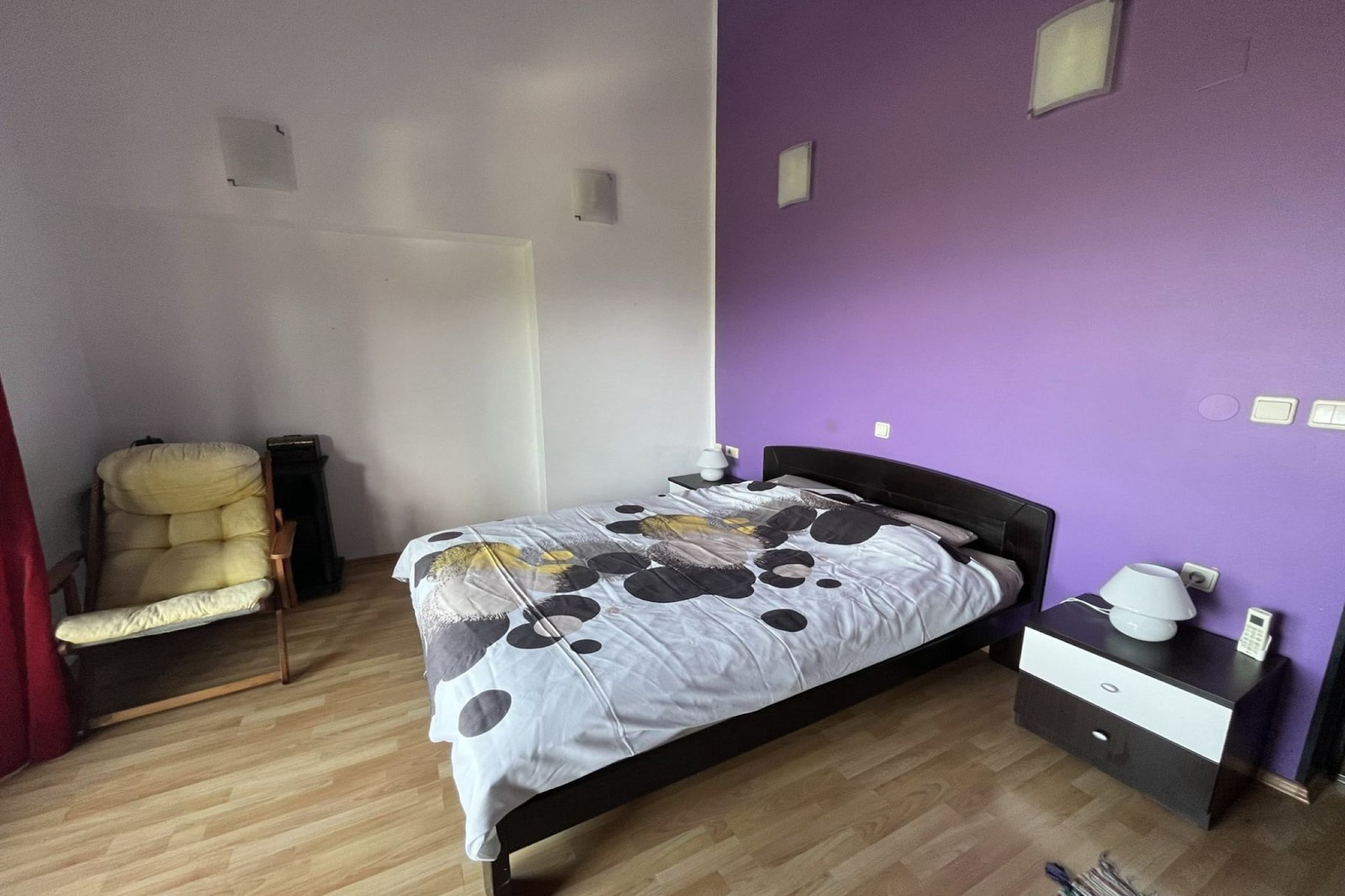 Tranquil Spacious Villa with Private Pool - Five Bedroom Villa with Balconies-Bedroom