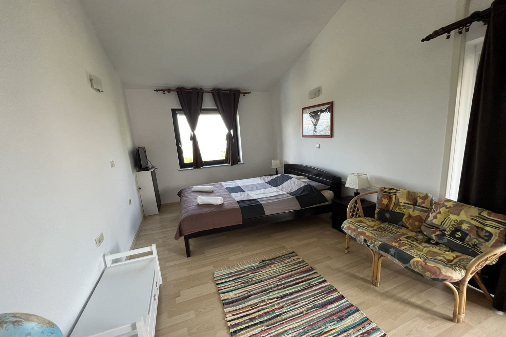 Tranquil Spacious Villa with Private Pool - Five Bedroom Villa with Balconies-Bedroom