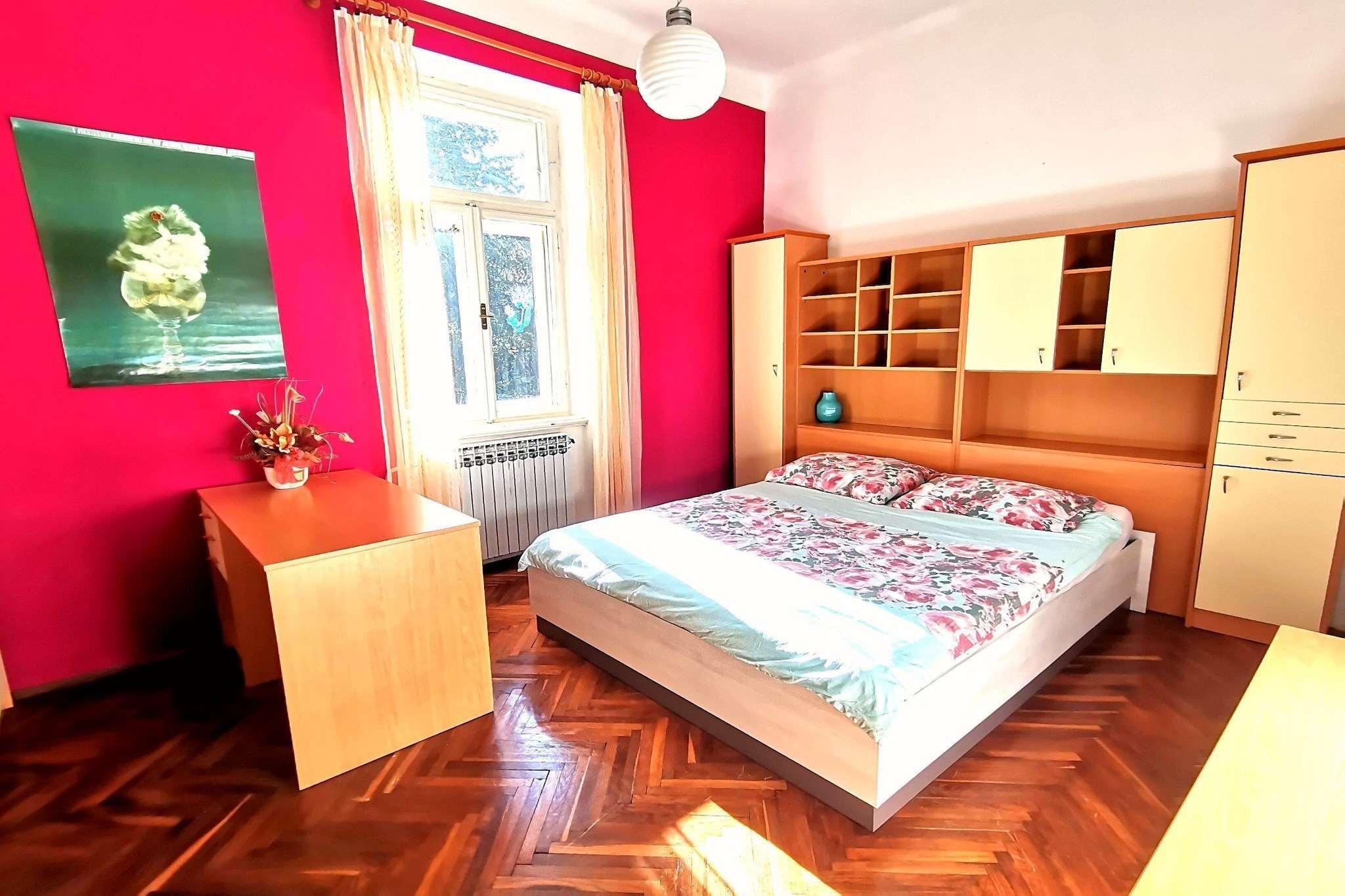Secluded Lovran Apartment with Balcony and Patio- Two Bedroom Apartment-Bedroom