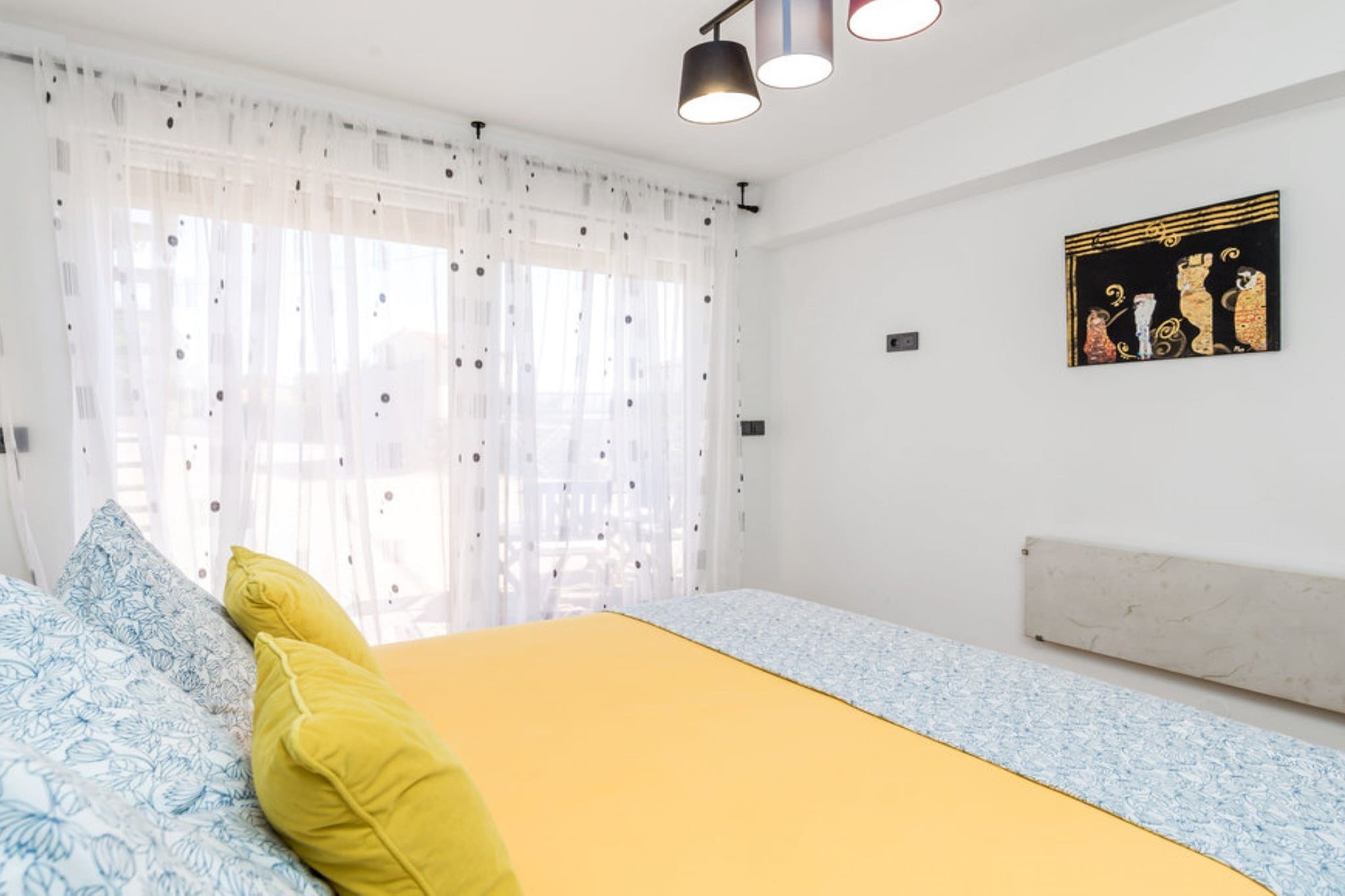 Luxury Rab Apartment with Terrace - One Bedroom Apartment with Terrace-Slaapkamer
