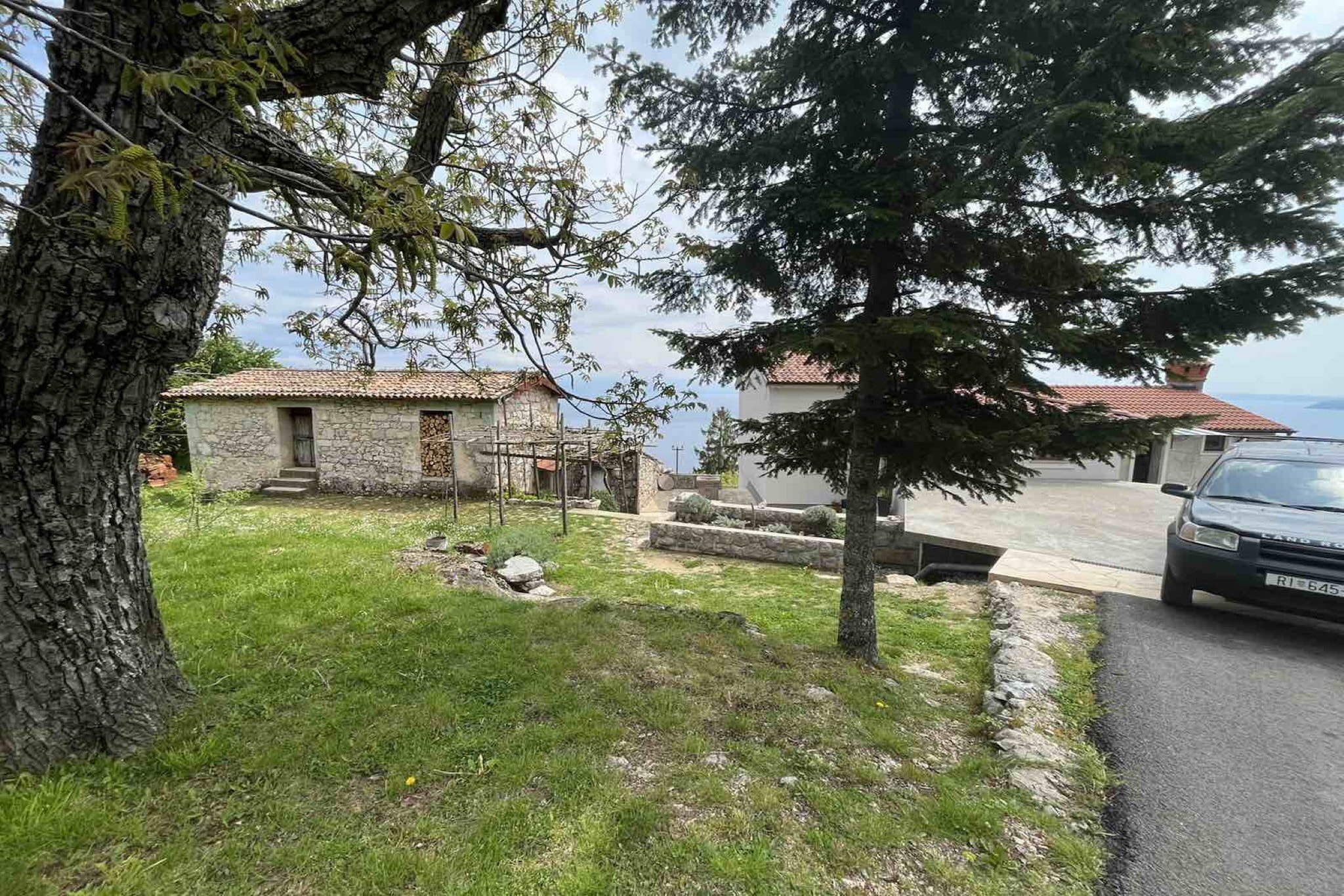 Splendid Holiday Home with Panoramic Sea Views Moscenicka Draga - Two Bedroom Holiday Home-Outdoor