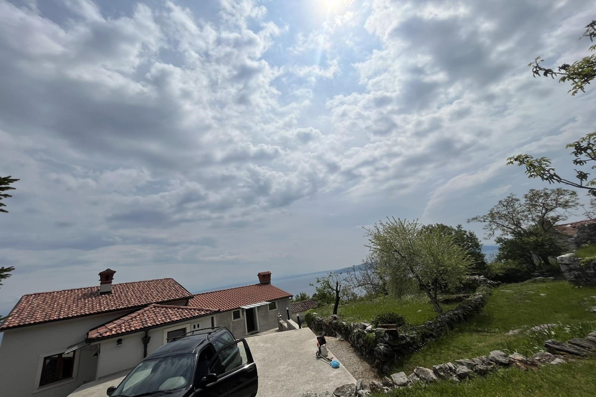 Splendid Holiday Home with Panoramic Sea Views Moscenicka Draga - Two Bedroom Holiday Home-Outdoor