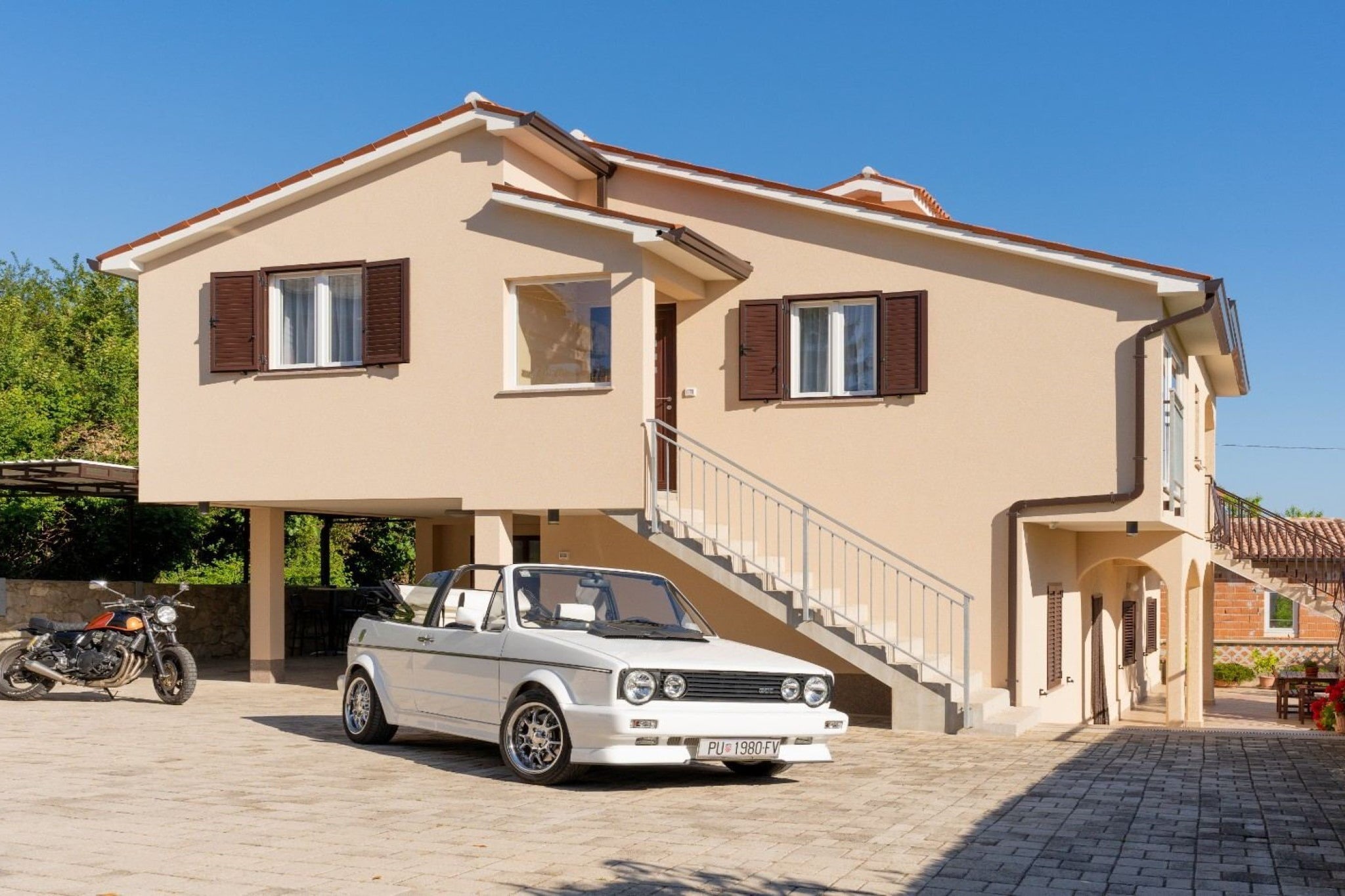 Stylish Two Bedroom Apartment in Labin - Two Bedroom Apartment with Terrace-Outdoor