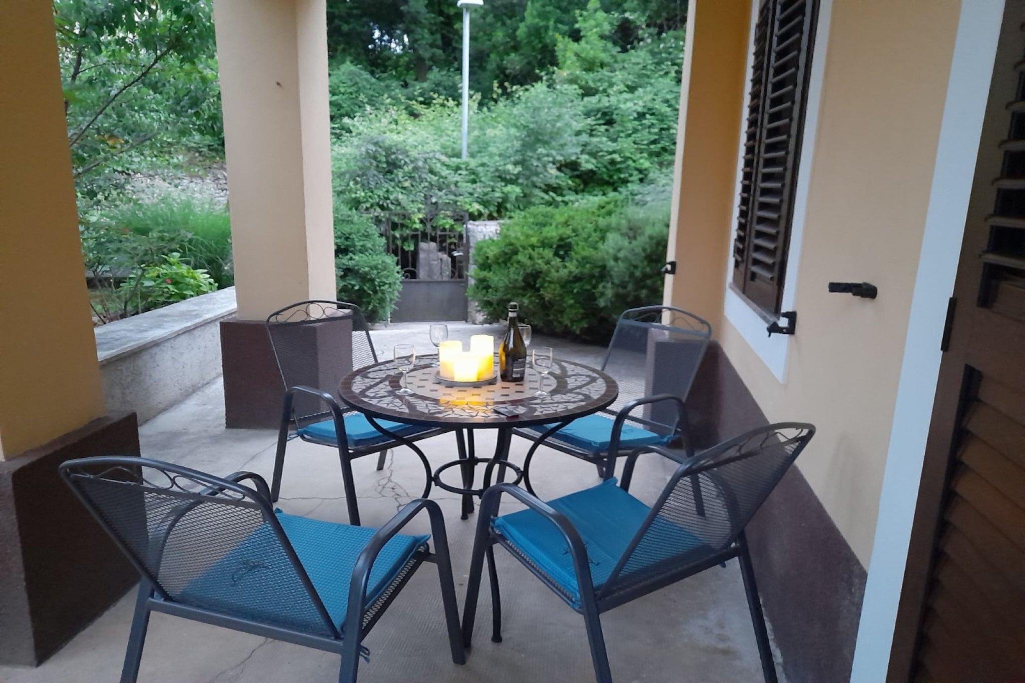 Elegant Lovran Apartment with Garden - Two Bedroom Apartment-Terrace balcony