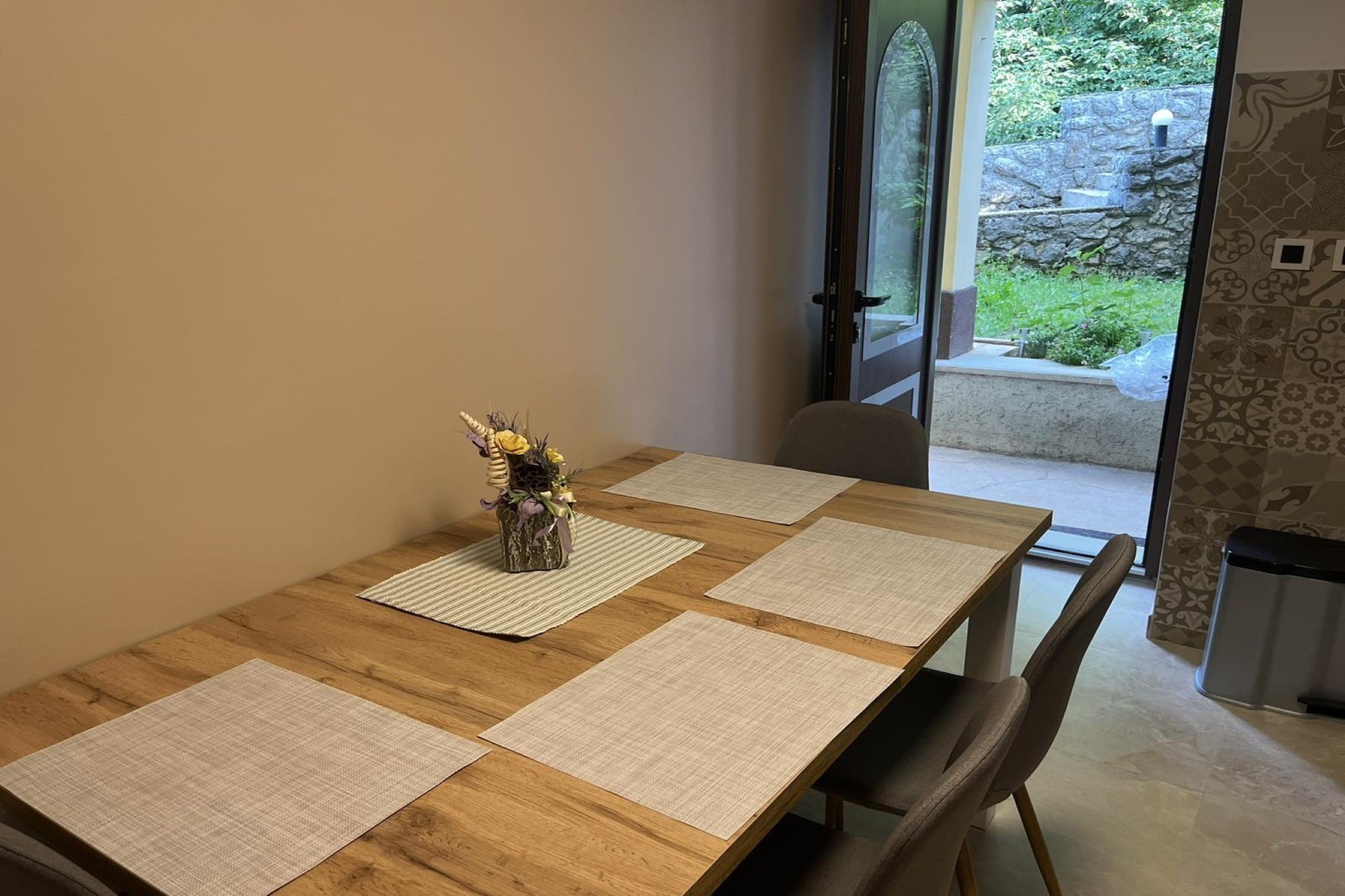 Elegant Lovran Apartment with Garden - Two Bedroom Apartment-Dining room