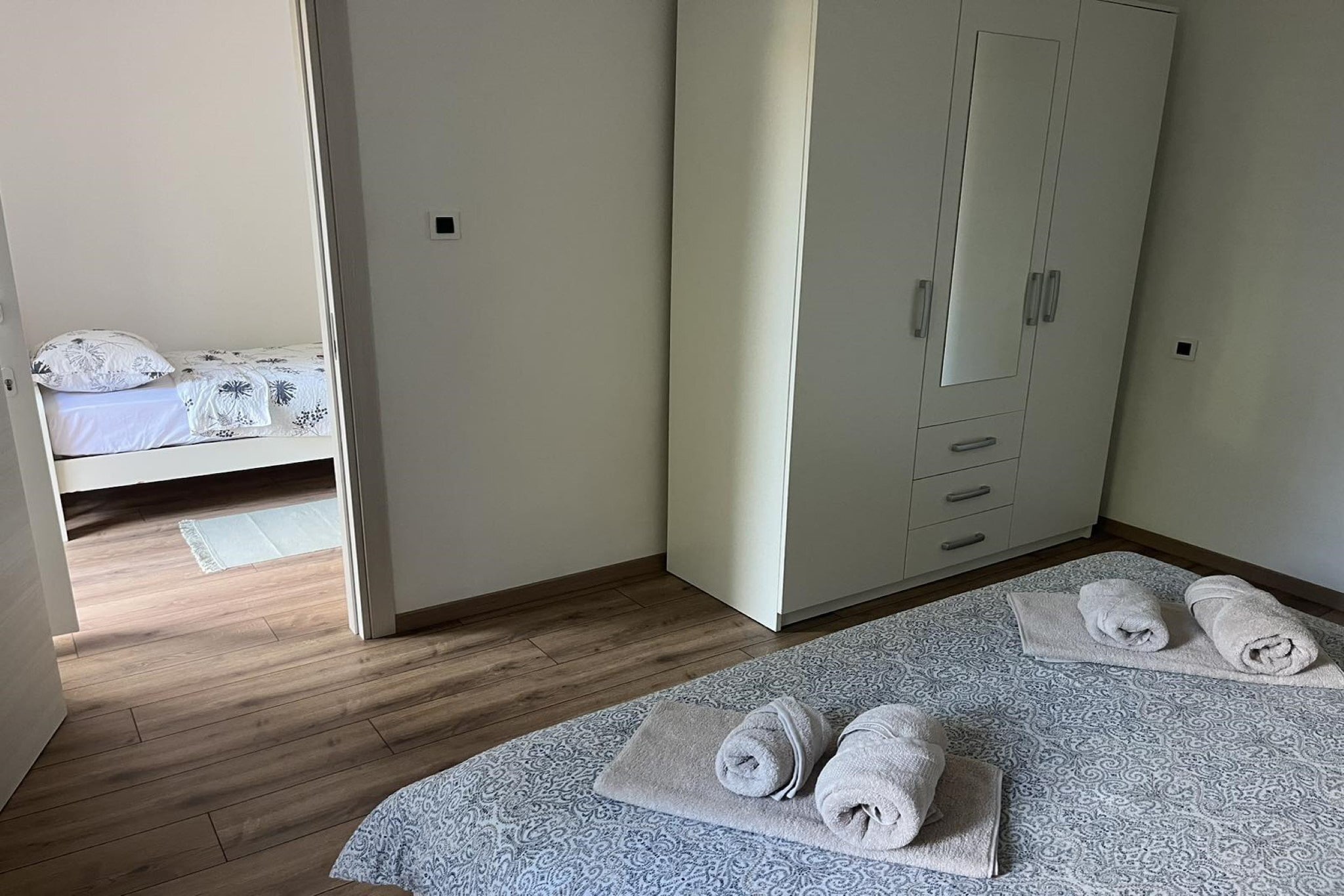 Elegant Lovran Apartment with Garden - Two Bedroom Apartment-Bedroom