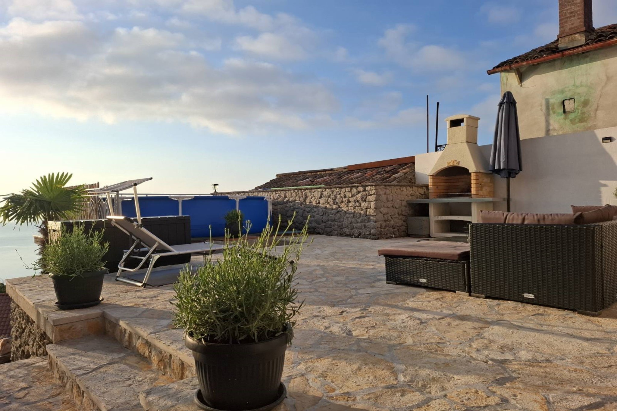 Cozy Lovran Apartment with Private Pool and Sea View - One Bedroom Apartment
