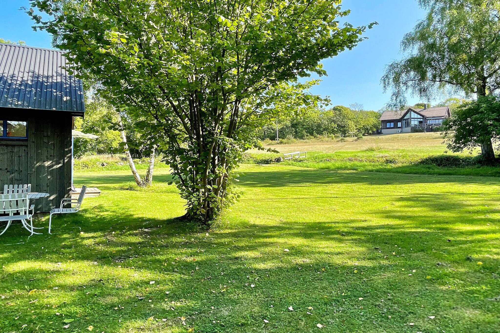 Lovely pleasant house where you can enjoy the proximity to the sea and the scenic surroundings at Halltorp on Ã–land. It is a nice walk of 840m through open landscape and forest down to the sea where there is outdoor furniture. So bring a glass of wine or a picnic and enjoy the sunset. You have a large lovely garden with outdoor furniture and a nice patio deck where you can hang out and enjoy the holidays and summer. The house has a large living room with open kitchen, dining area and a small living area with TV. You sleep in two bedrooms. One with a double bed, the other with two single beds. The sofa in the living room can be made into a bed of 115 cm, with room for two who wants to sleep close together. Not rented out to youth groups. Charging of electric cars is not permitted There are nice baths nearby. The nearest large bathing area is Ekerum. But you are also close to KÃ¶pingsvik's extensive beaches. You only have 10 km to Borgholm, which offers a variety of restaurants, ice cream cafÃ©s, shops and events during the summer. If you want to enjoy fine food, there is also Halltorp's inn within walking distance. Buses to Borgholm also stop near the inn. For those interested in golf, there are fine golf courses at Ekerum Golfklubb 2.5 km away.