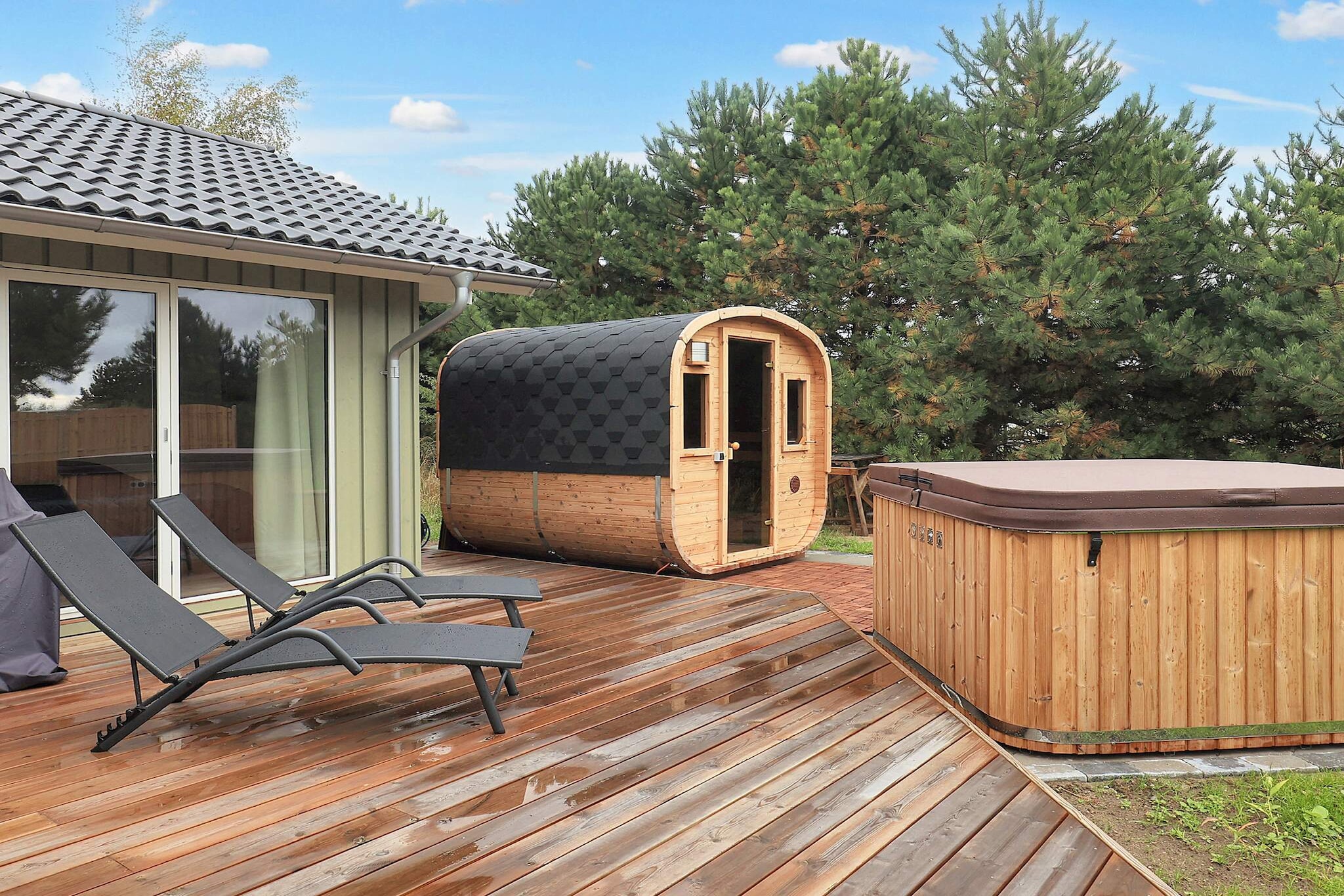 5 sterren vakantie huis in Væggerløse - Spa
