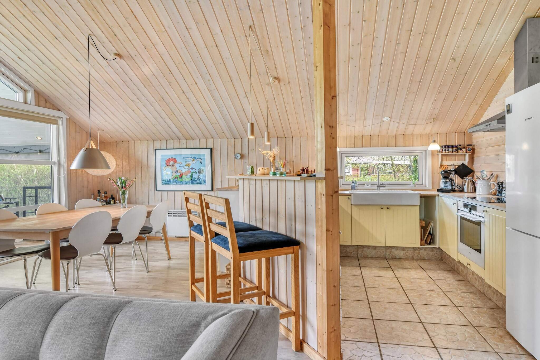5 Sterne Ferienhaus in Oksbøl - Innenbereich