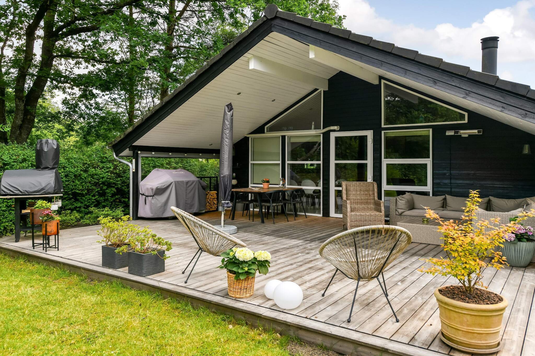 5 sterren vakantie huis in Oksbøl - Buitenlucht