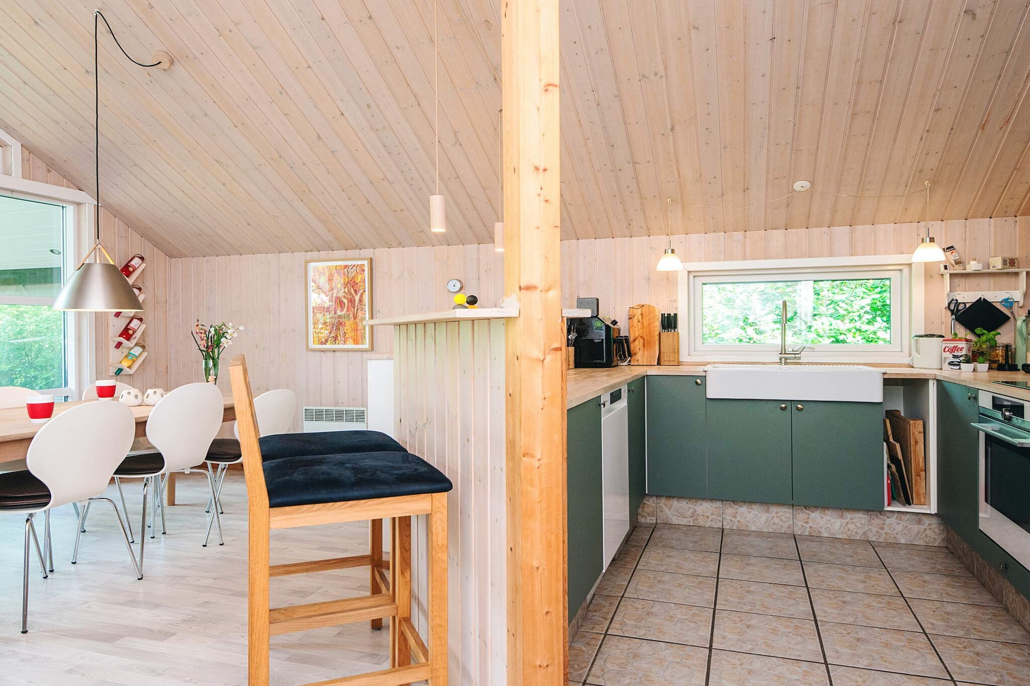 5 Sterne Ferienhaus in Oksbøl - Innenbereich