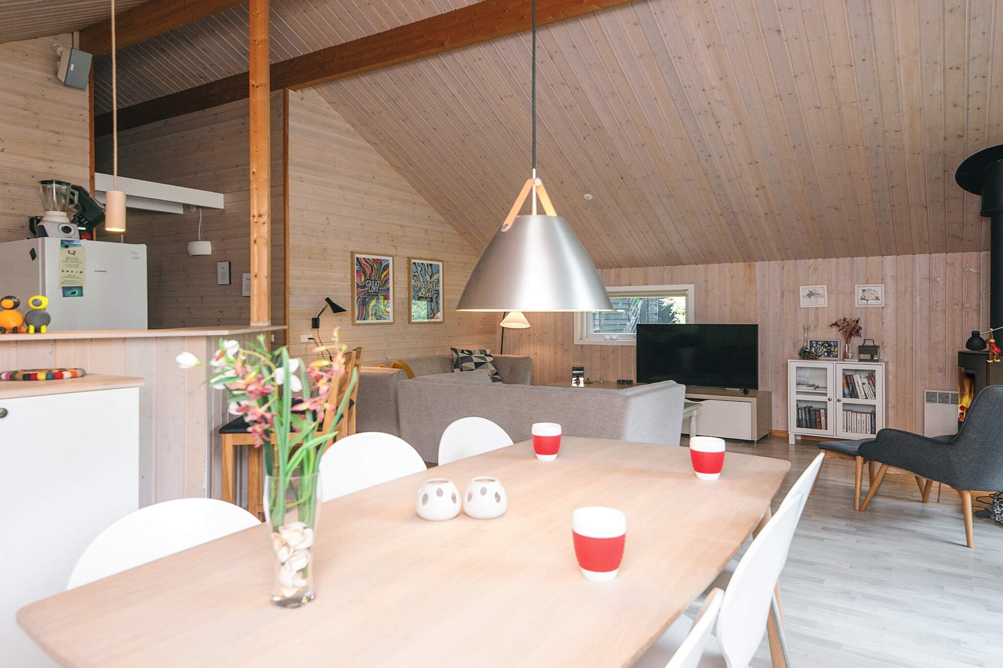 5 Sterne Ferienhaus in Oksbøl - Innenbereich