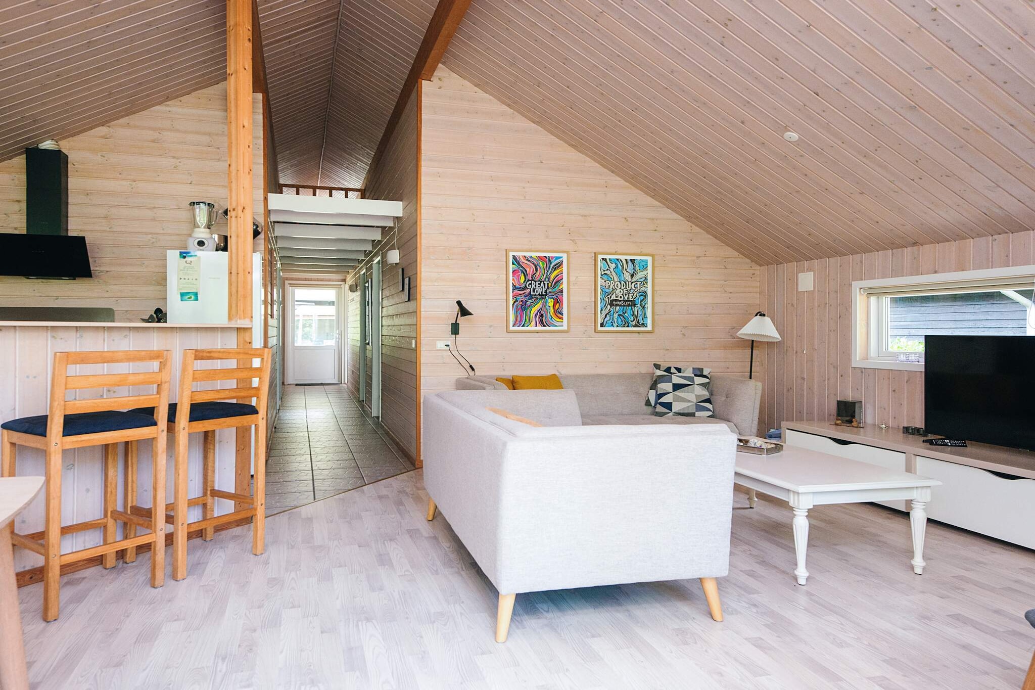 5 Sterne Ferienhaus in Oksbøl - Innenbereich
