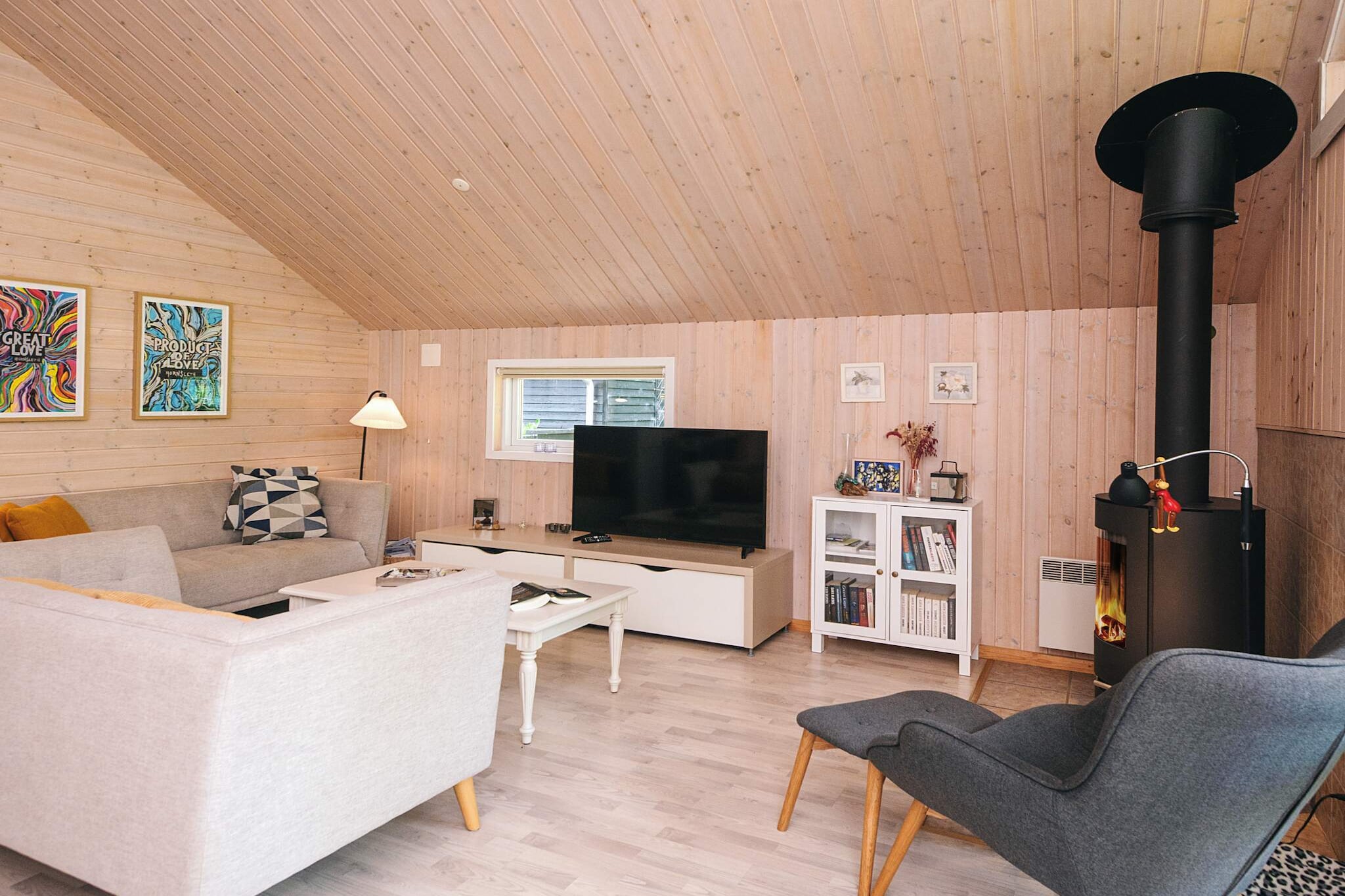 5 Sterne Ferienhaus in Oksbøl - Innenbereich