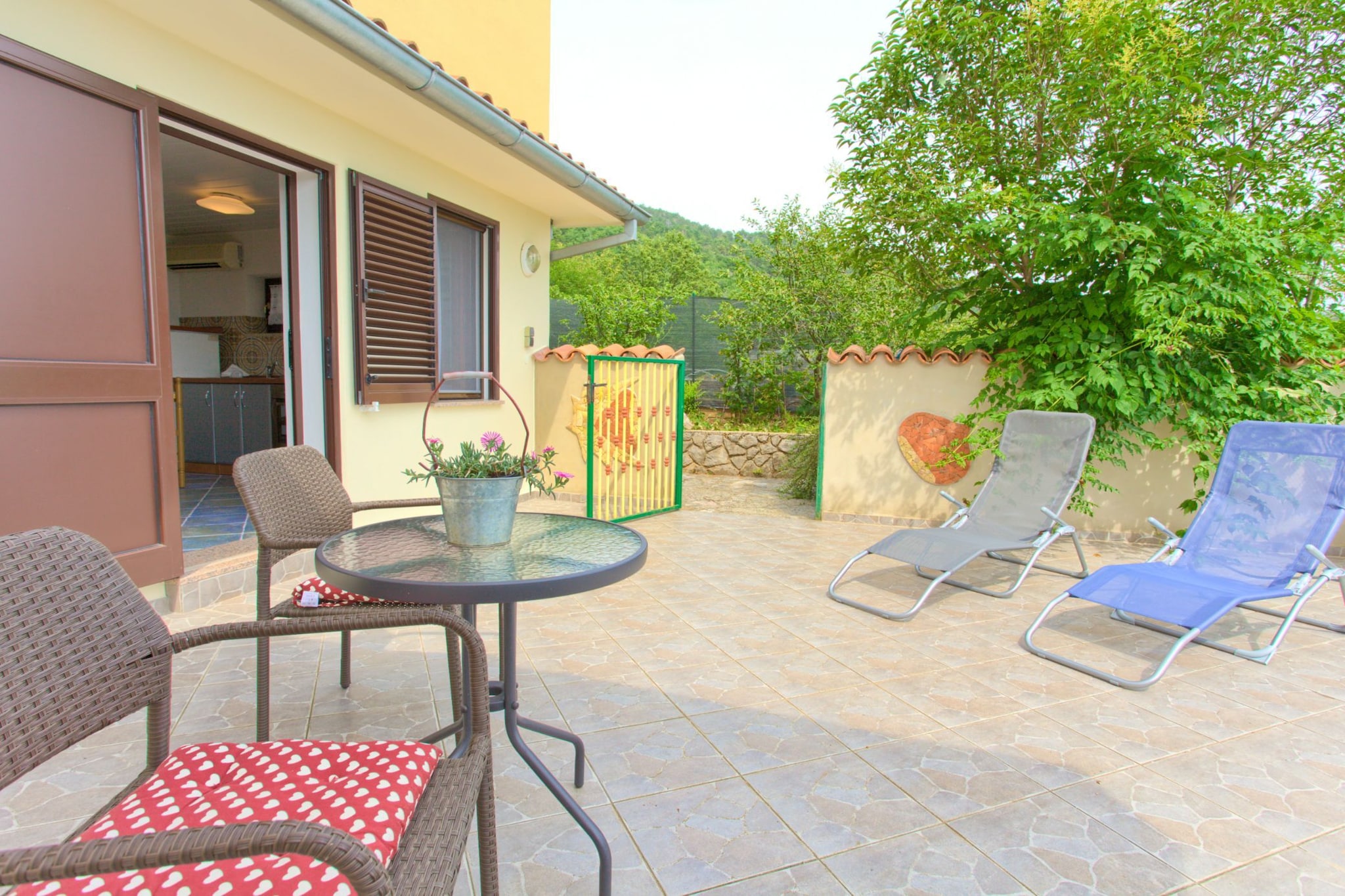 Superb Lovran Apartments with Sea Views -  Studio Apartment with Terrace-Terrasse