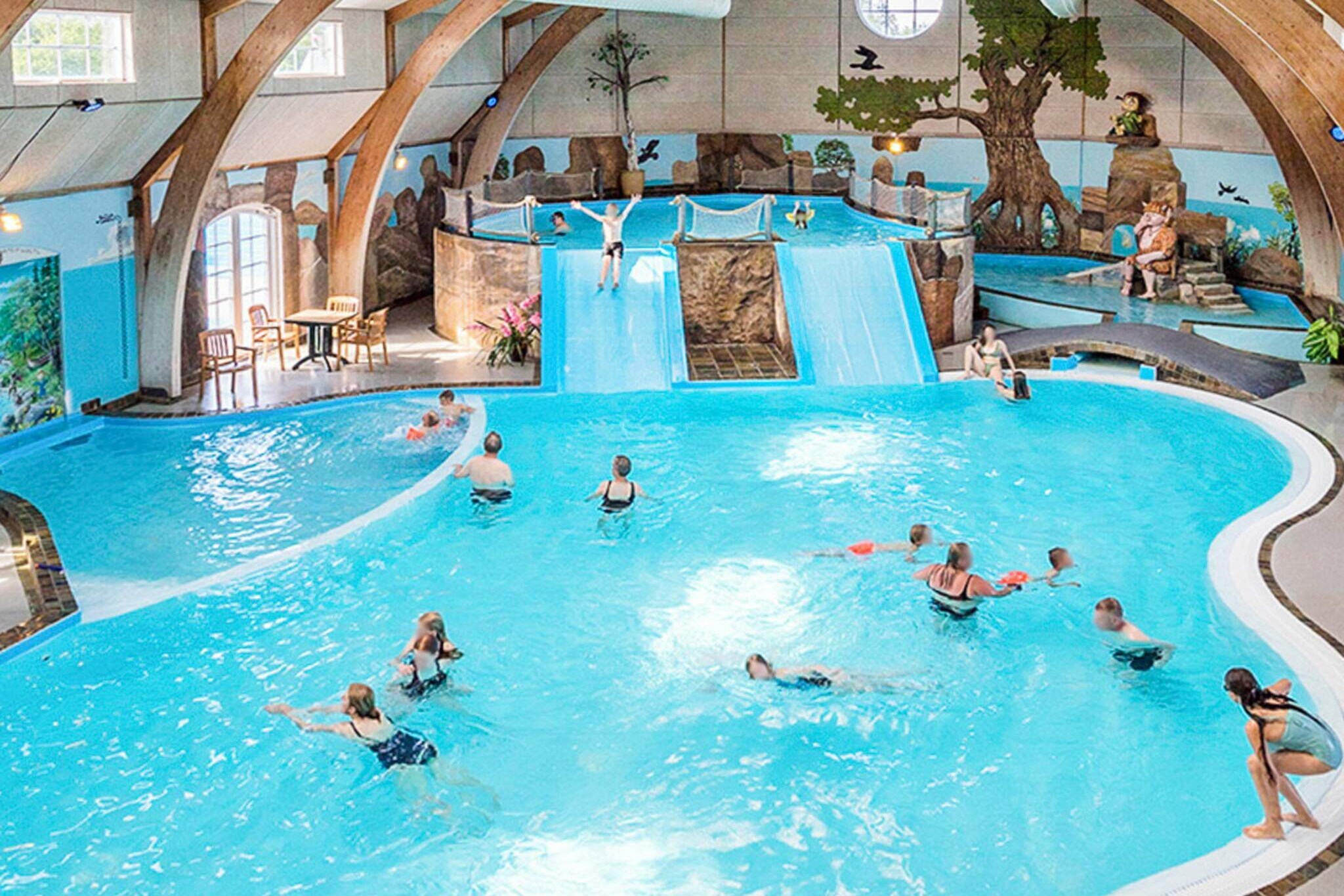 Hasmarkhytte Plus 6 senge-Zwembad