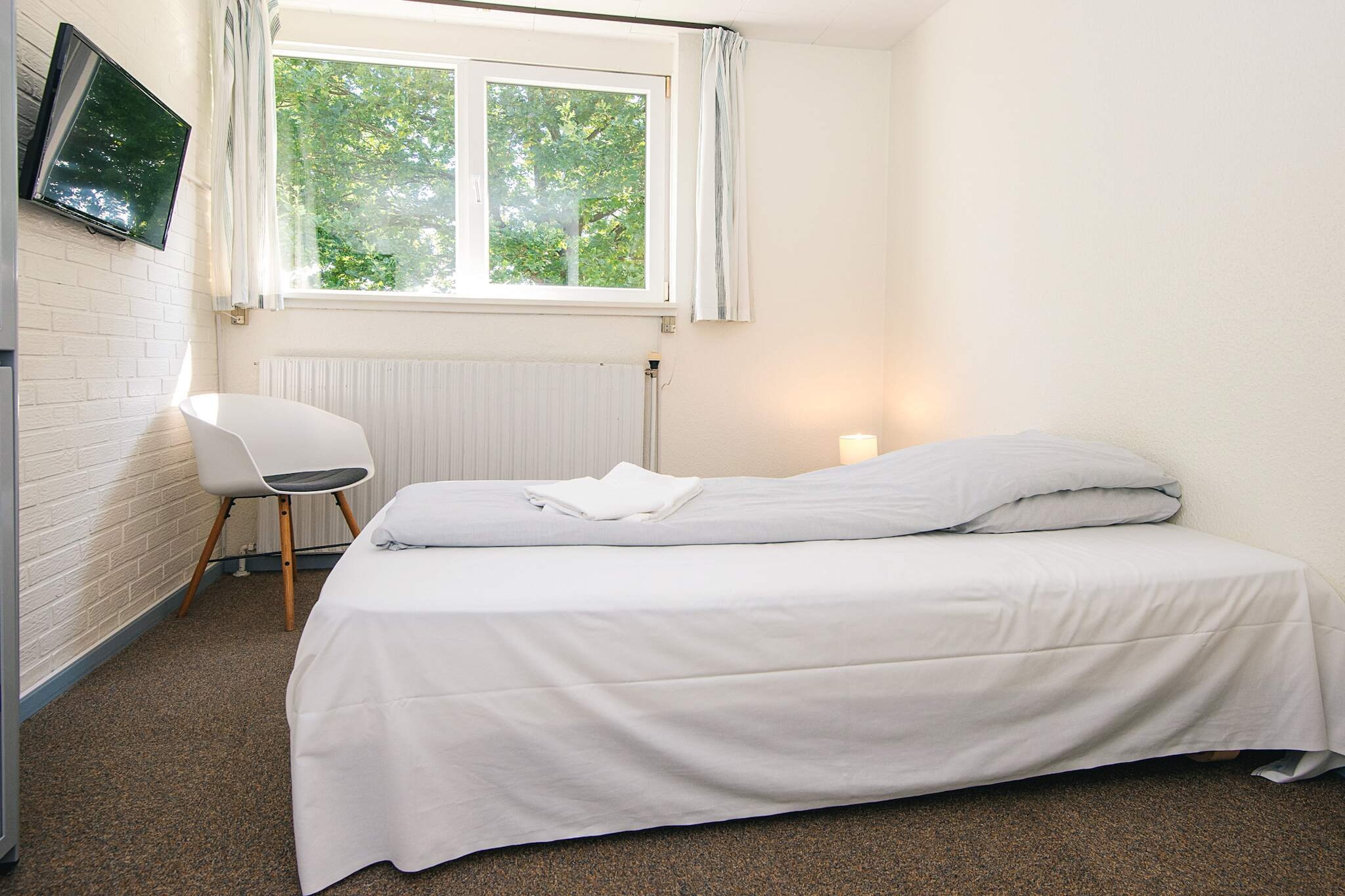 Lush cabin in camping resort