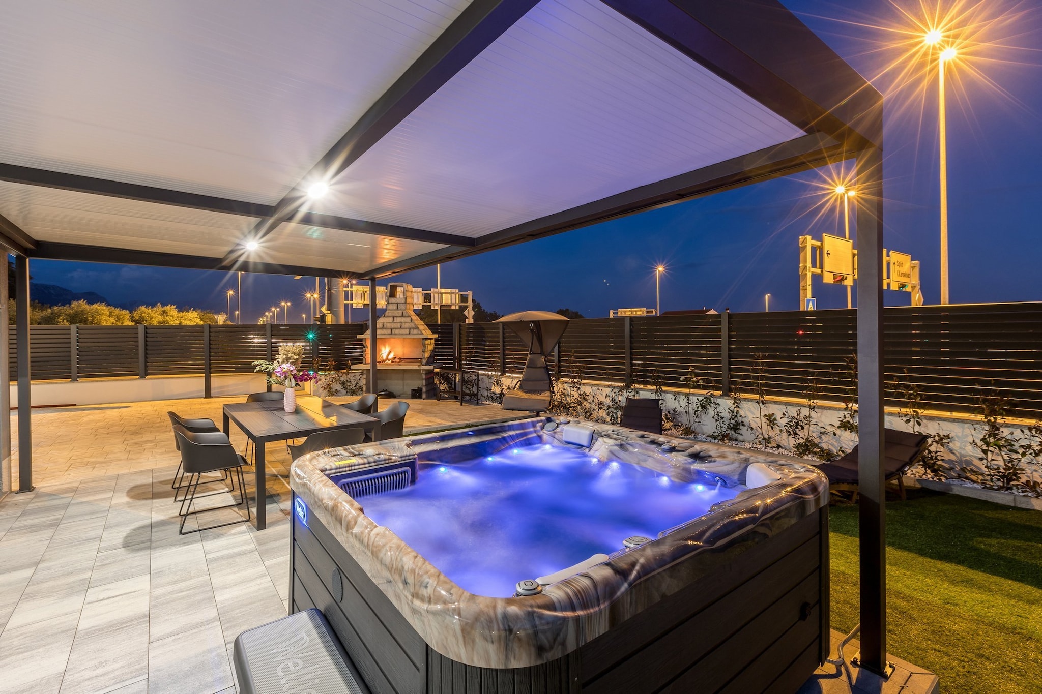 Scenic Kastel Luksic Apartments - Three Bedroom Apartment-Terrasse