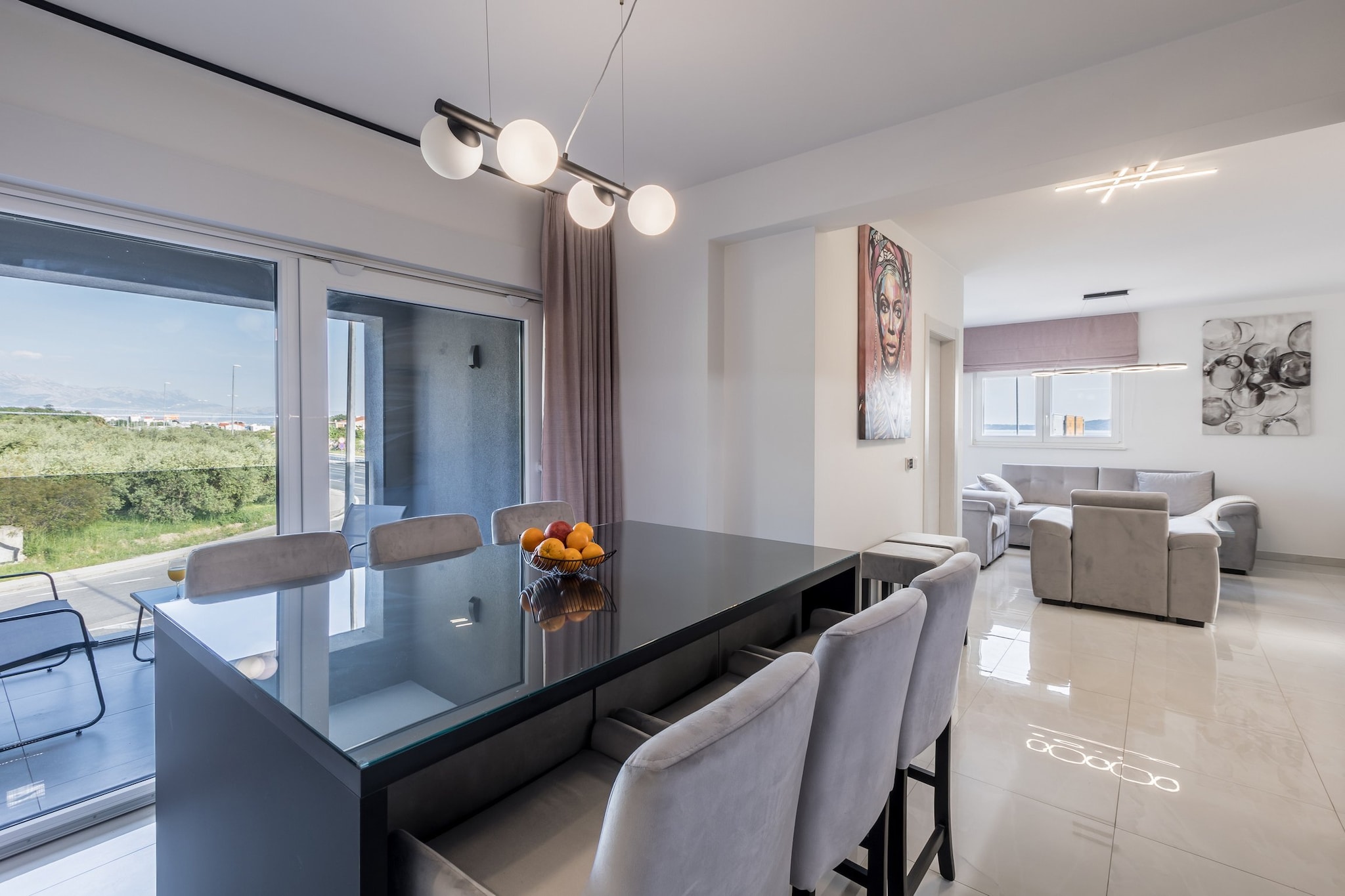 Scenic Kastel Luksic Apartments - Three Bedroom Apartment-Salon