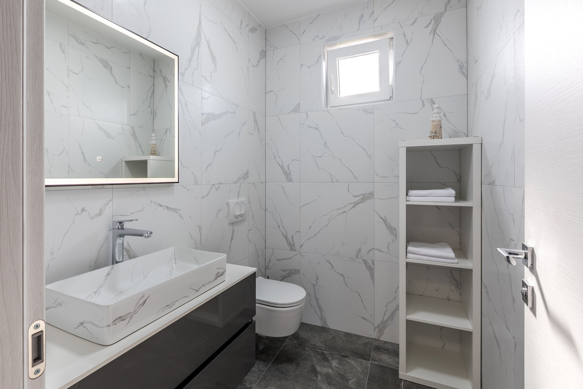 Scenic Kastel Luksic Apartments - Three Bedroom Apartment-Salle de bain