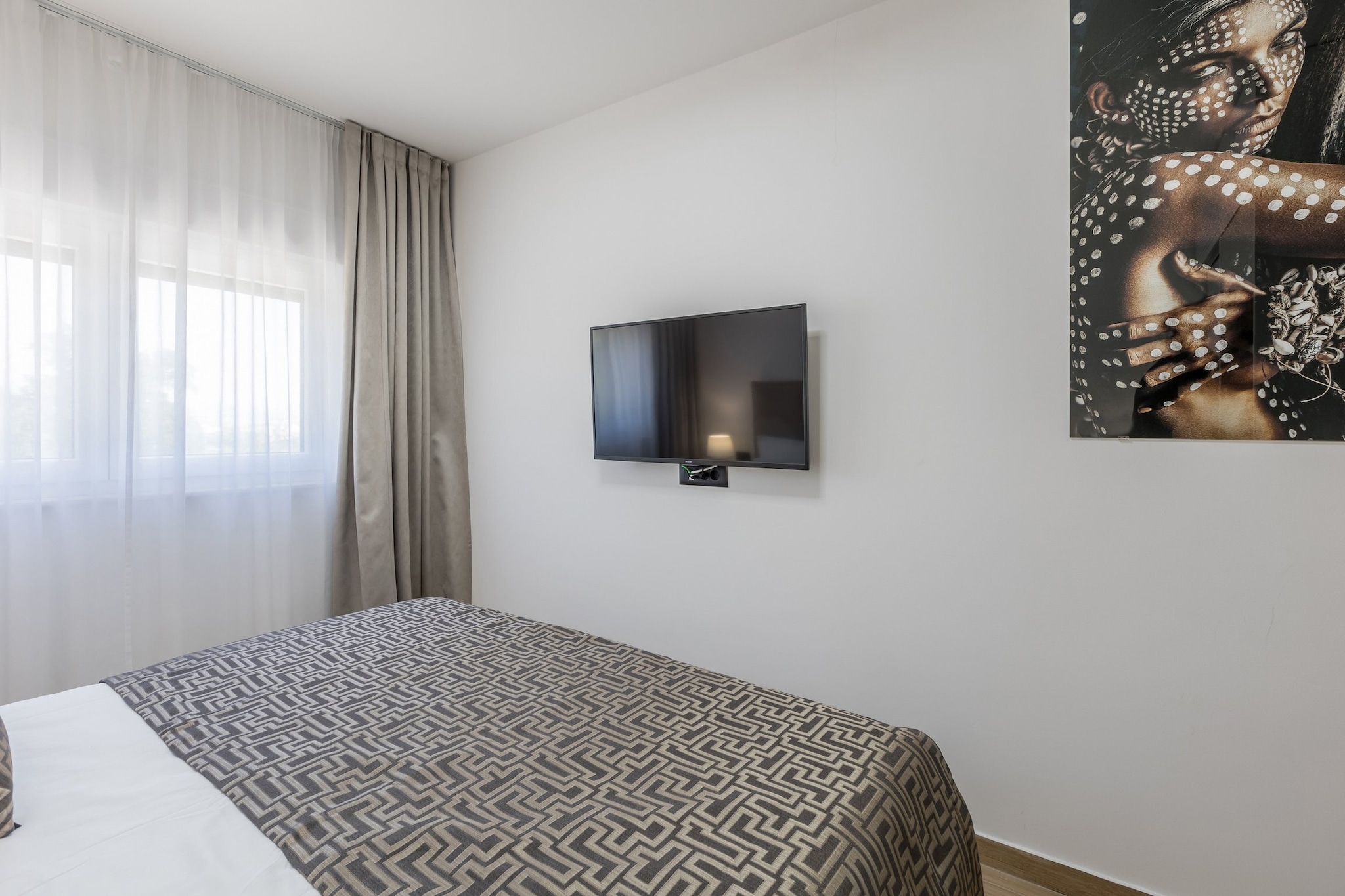 Scenic Kastel Luksic Apartments - Two Bedroom Apartment (owner Penthouse)-Slaapkamer