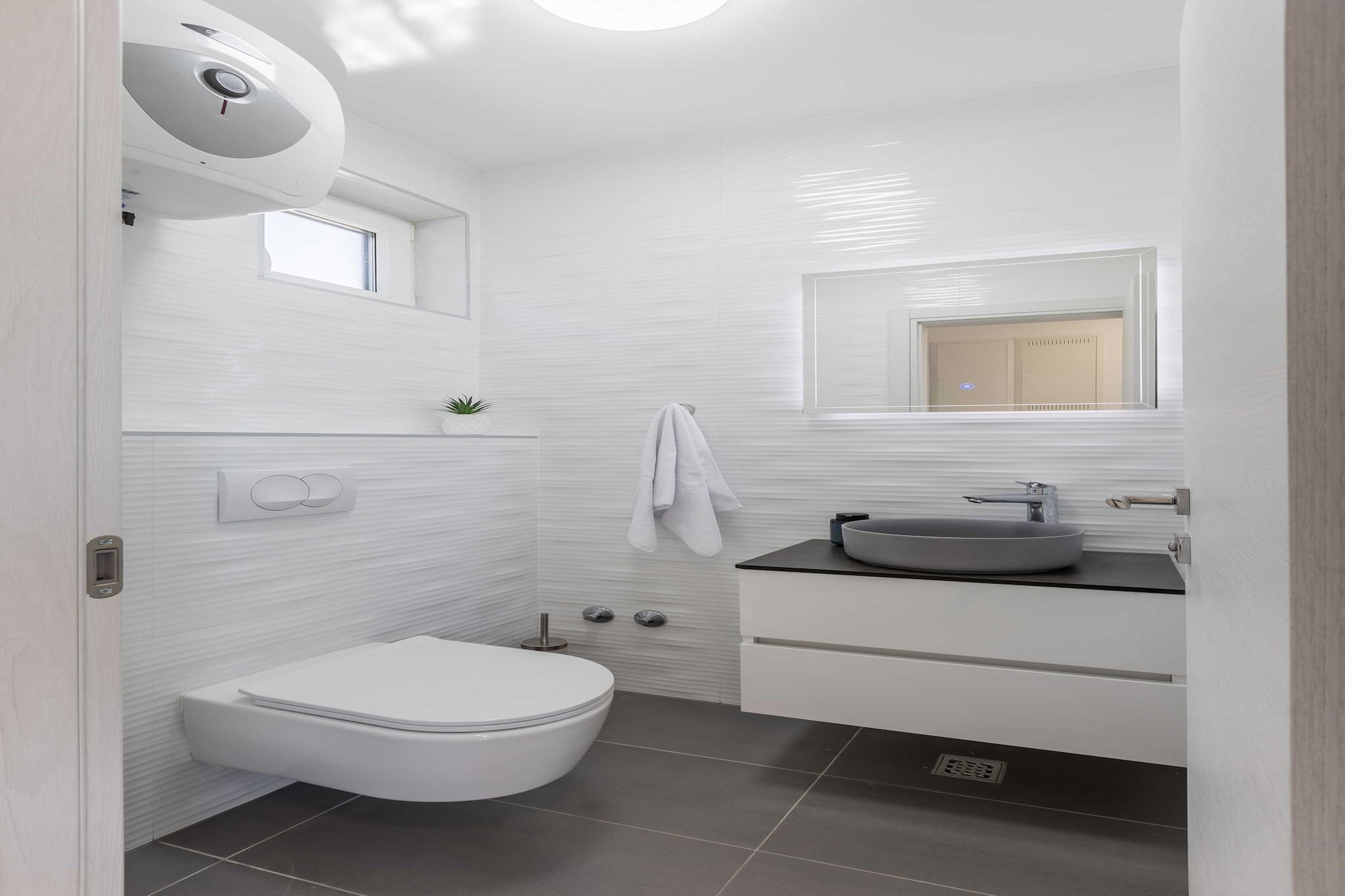 Scenic Kastel Luksic Apartments - Two Bedroom Apartment (owner Penthouse)-Badkamer