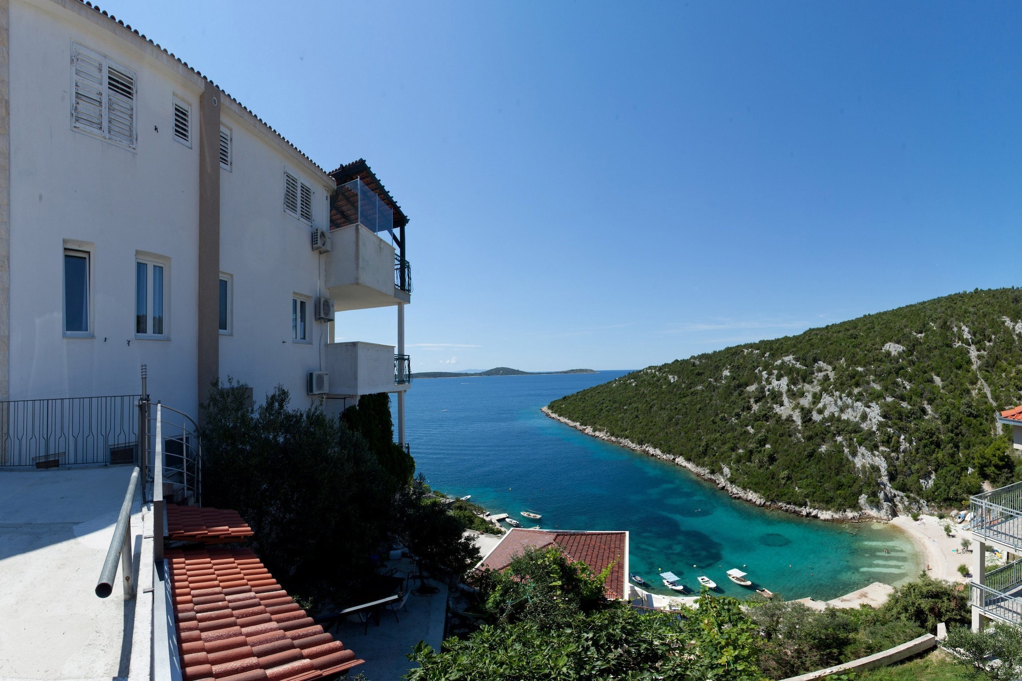 Wonderful Visinisce Apartments with Terrace and Sea Views - Standard Two Bedroom Apartment  (Owner 1)-Outdoor