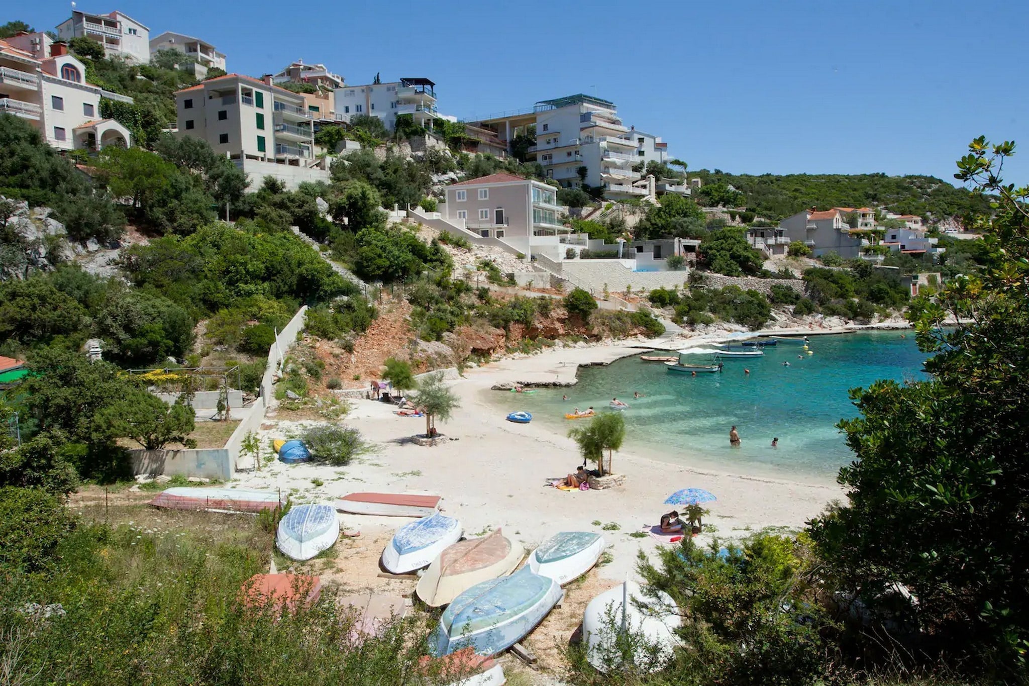 Wonderful Visinisce Apartments with Terrace and Sea Views - Standard Two Bedroom Apartment  (Owner 1)