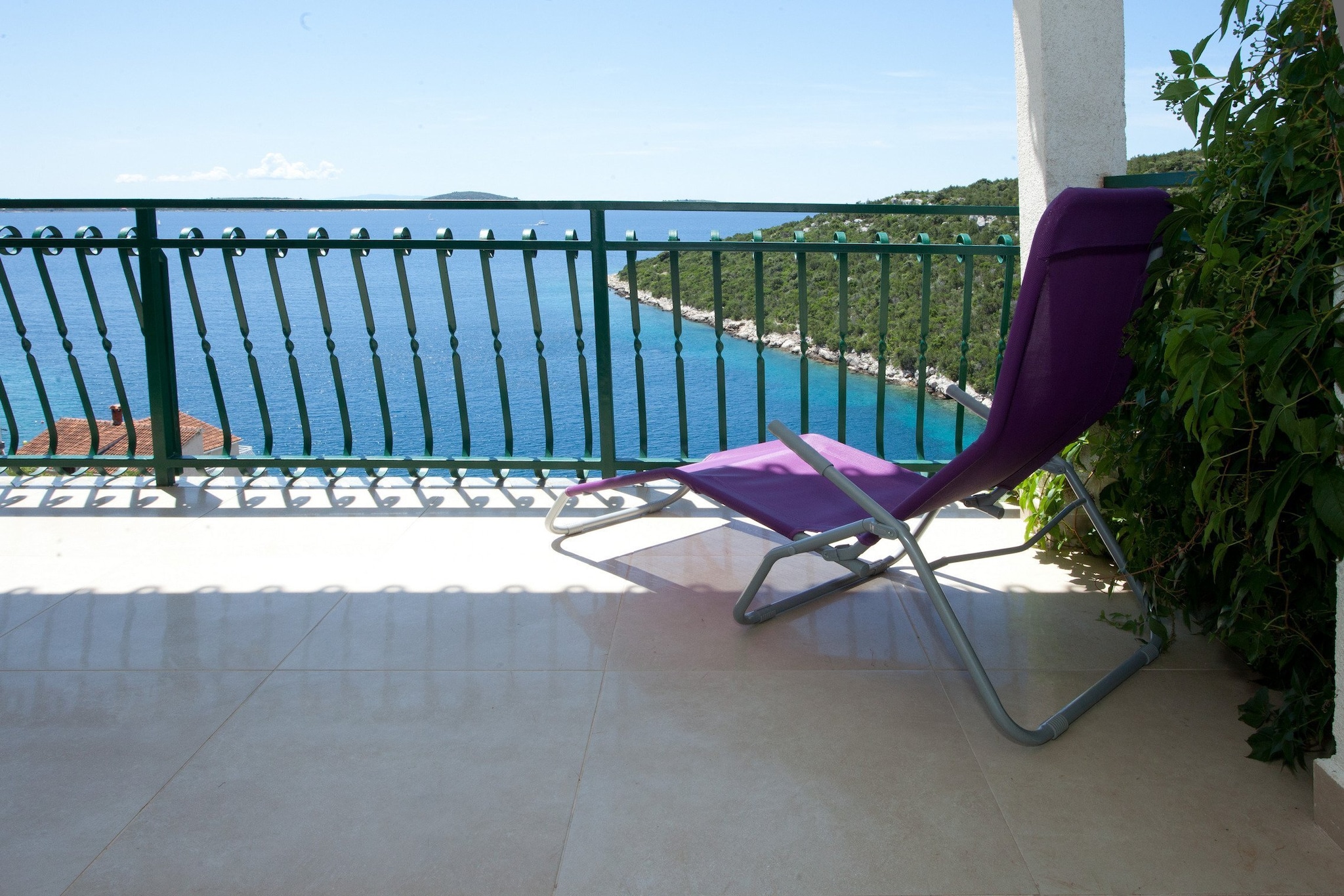 Wonderful Visinisce Apartments with Terrace and Sea Views - Standard Two Bedroom Apartment  (Owner 1)-Terrace