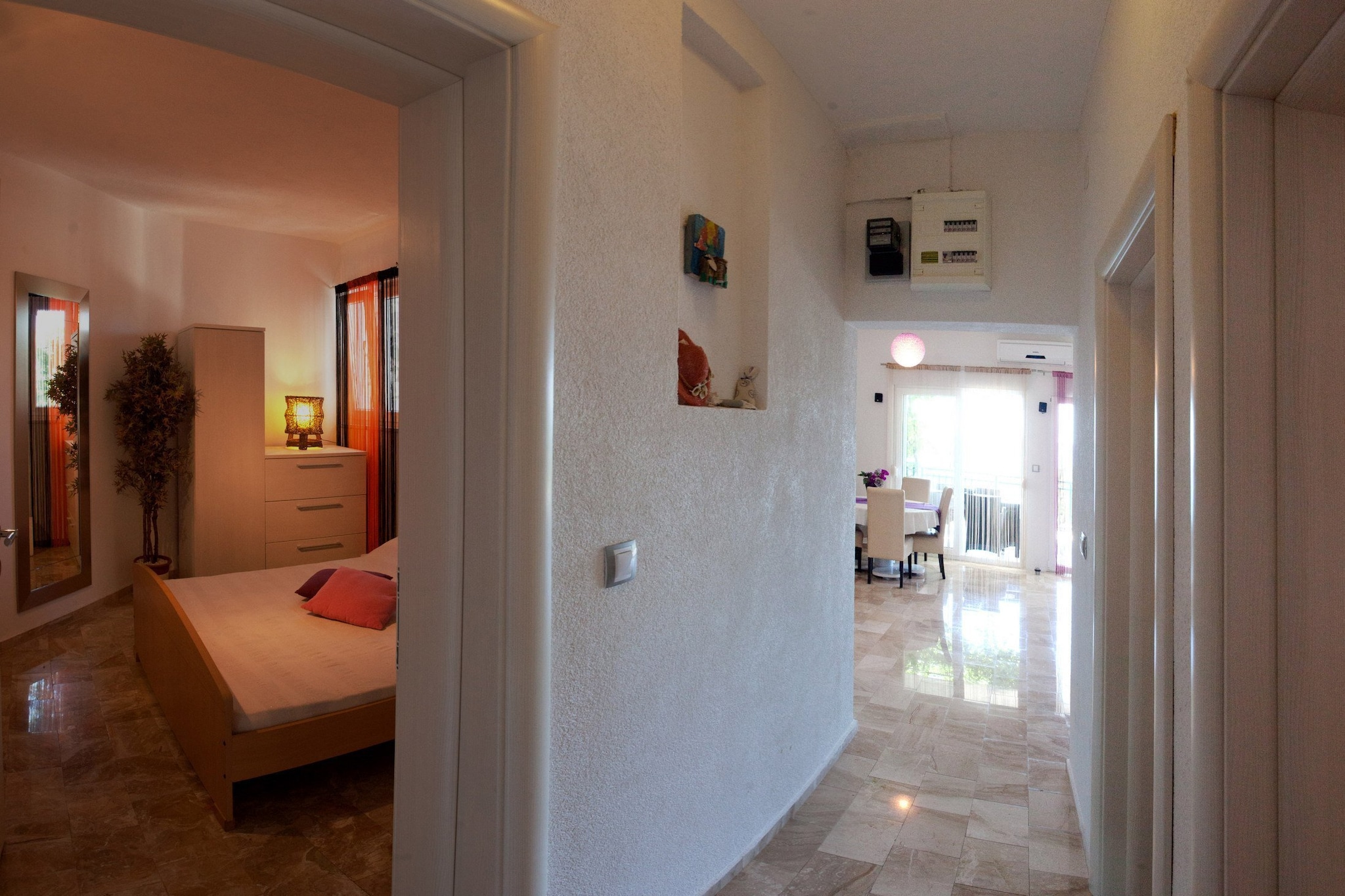 Wonderful Visinisce Apartments with Terrace and Sea Views - Standard Two Bedroom Apartment  (Owner 1)-Bedroom