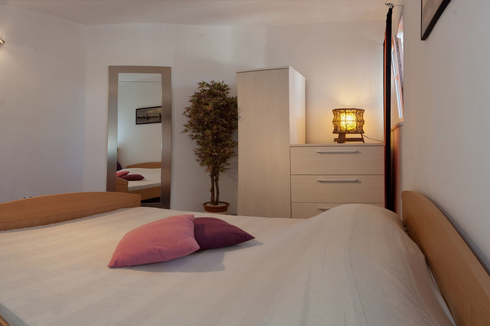 Wonderful Visinisce Apartments with Terrace and Sea Views - Standard Two Bedroom Apartment  (Owner 1)-Bedroom